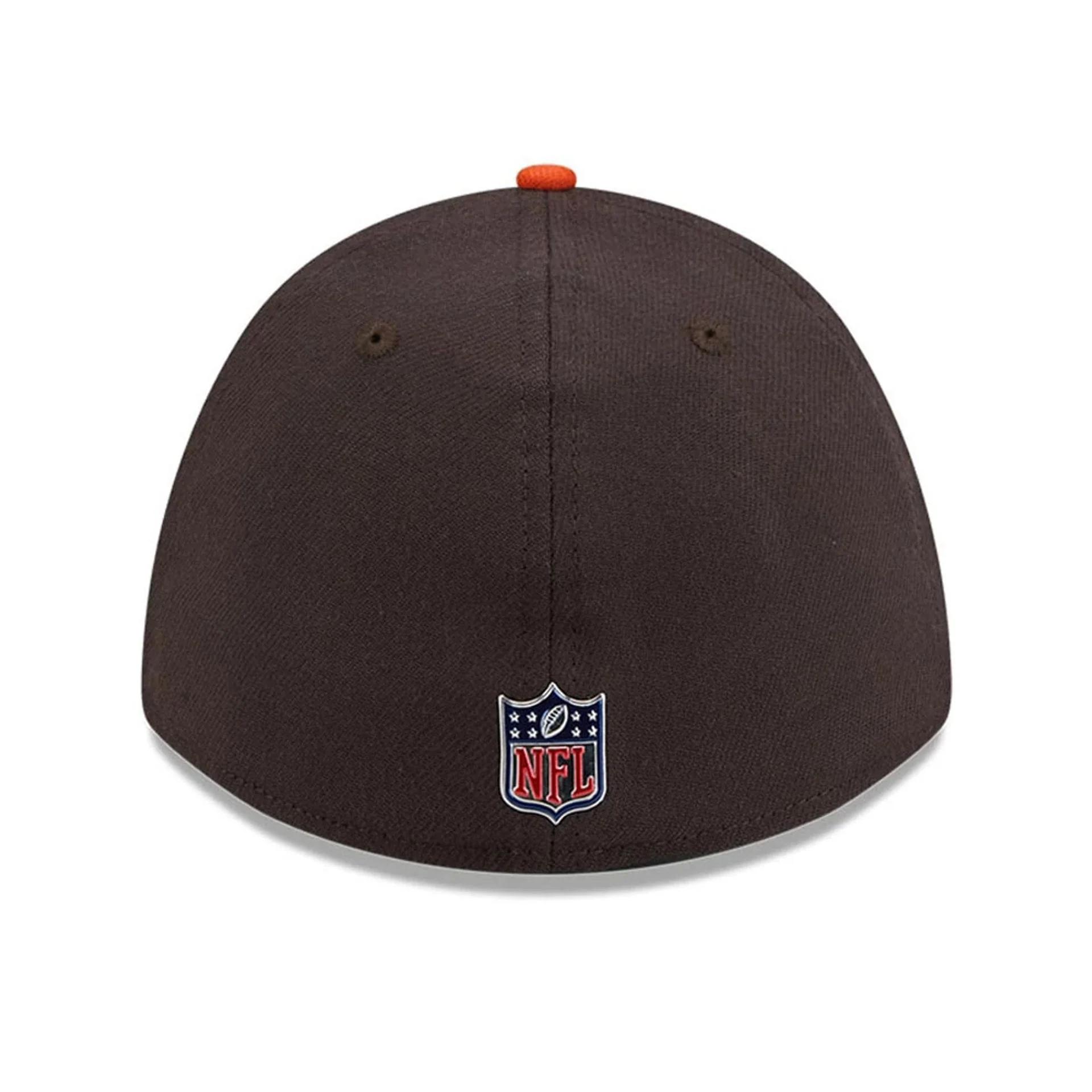 Cleveland Browns NFL Draft 2026 Dark Brown 39THIRTY M-Crown Stretch Fit Cap - Image 5