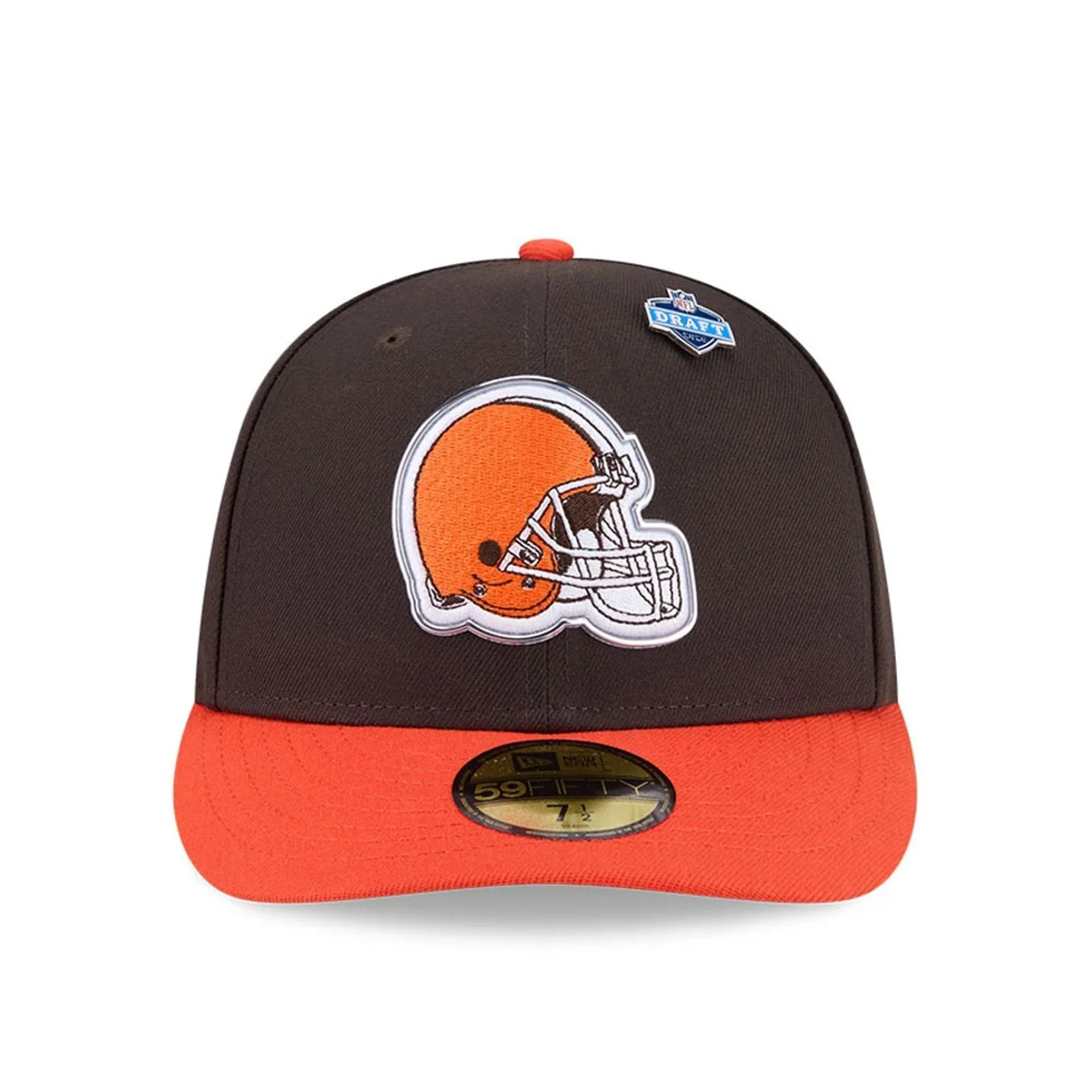 Cleveland Browns NFL Draft 2026 Dark Brown 59FIFTY Fitted Cap - Image 3
