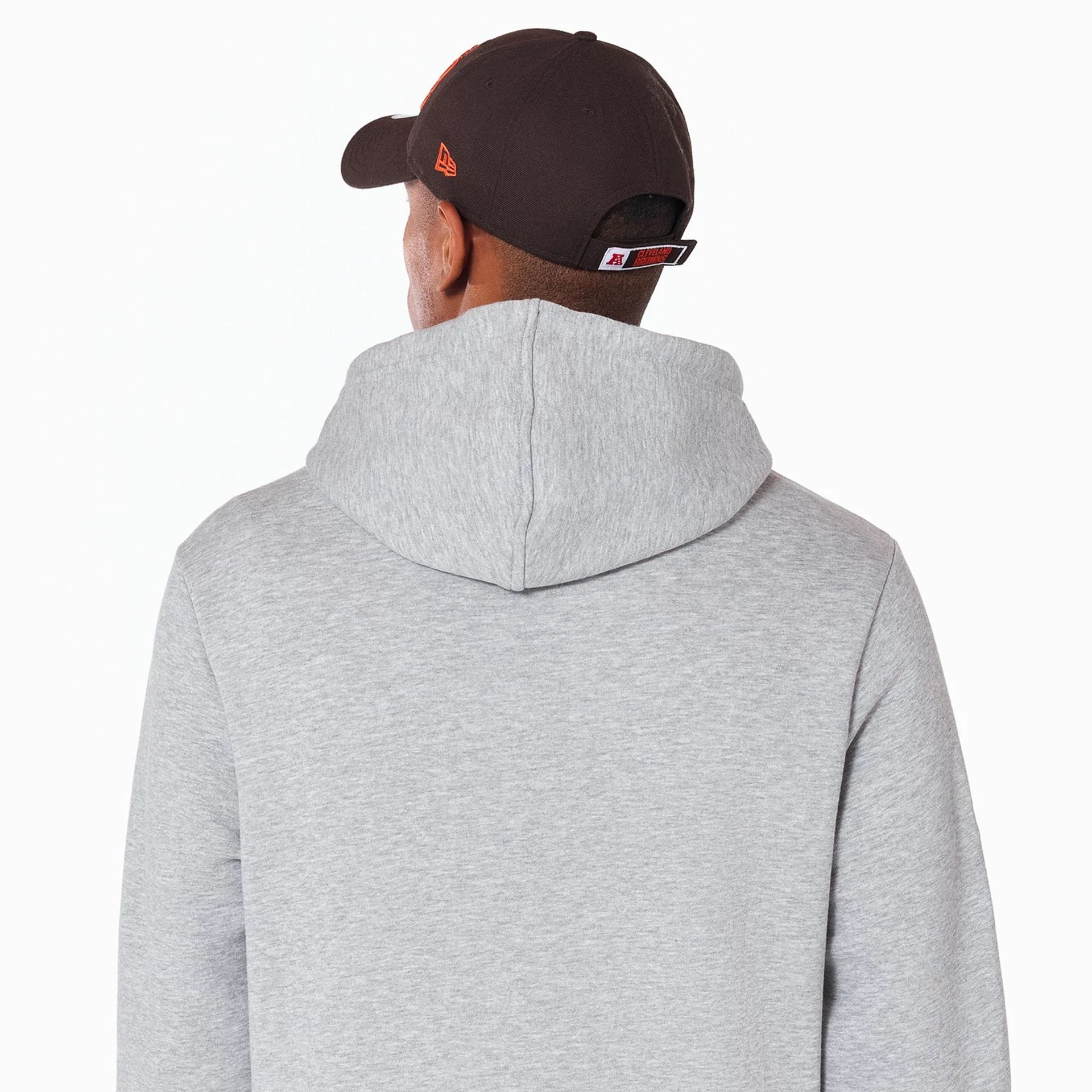 Cleveland Browns NFL Grey Pullover Hoodie - Image 5