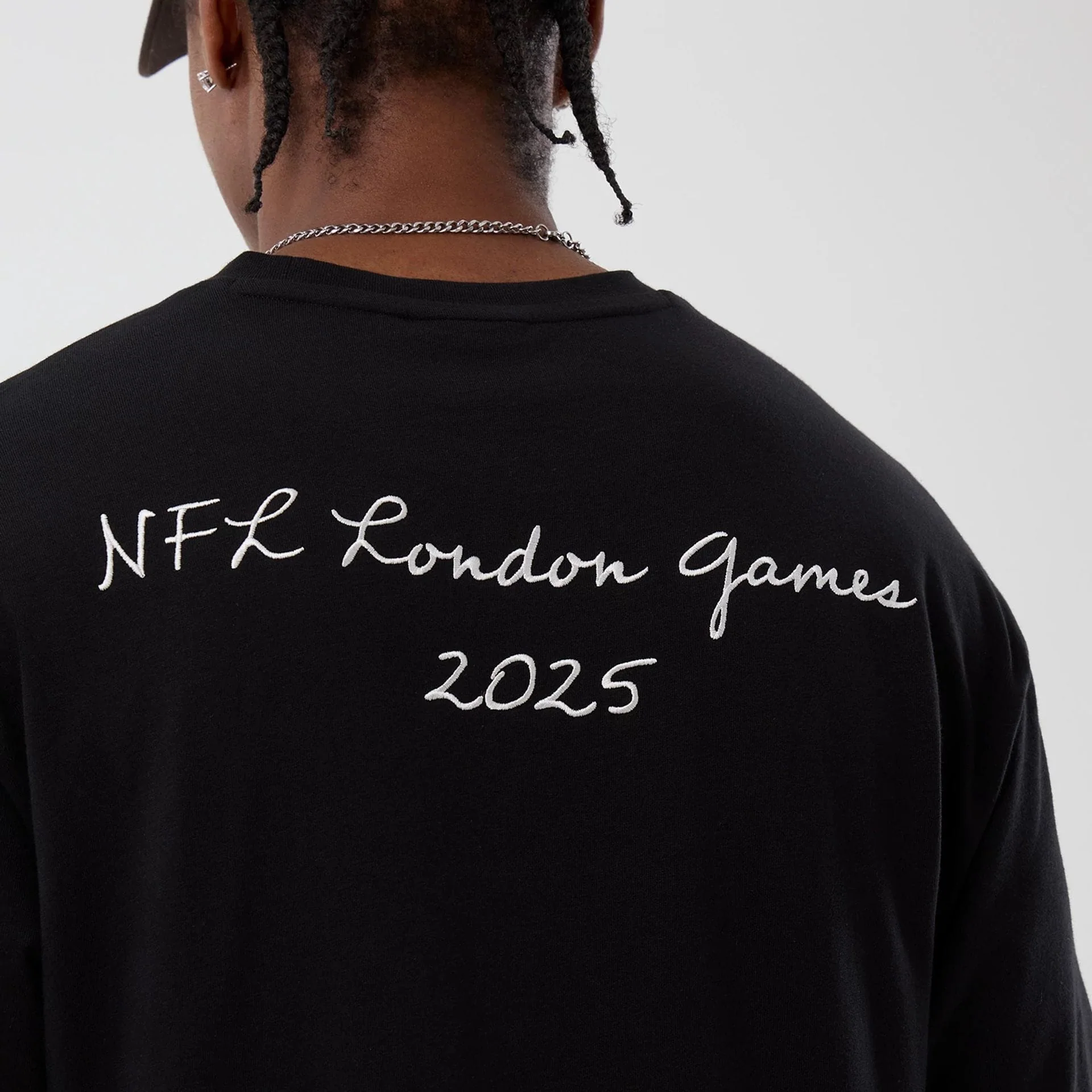 Cleveland Browns NFL International Series Games Black Oversized T-Shirt - Image 7