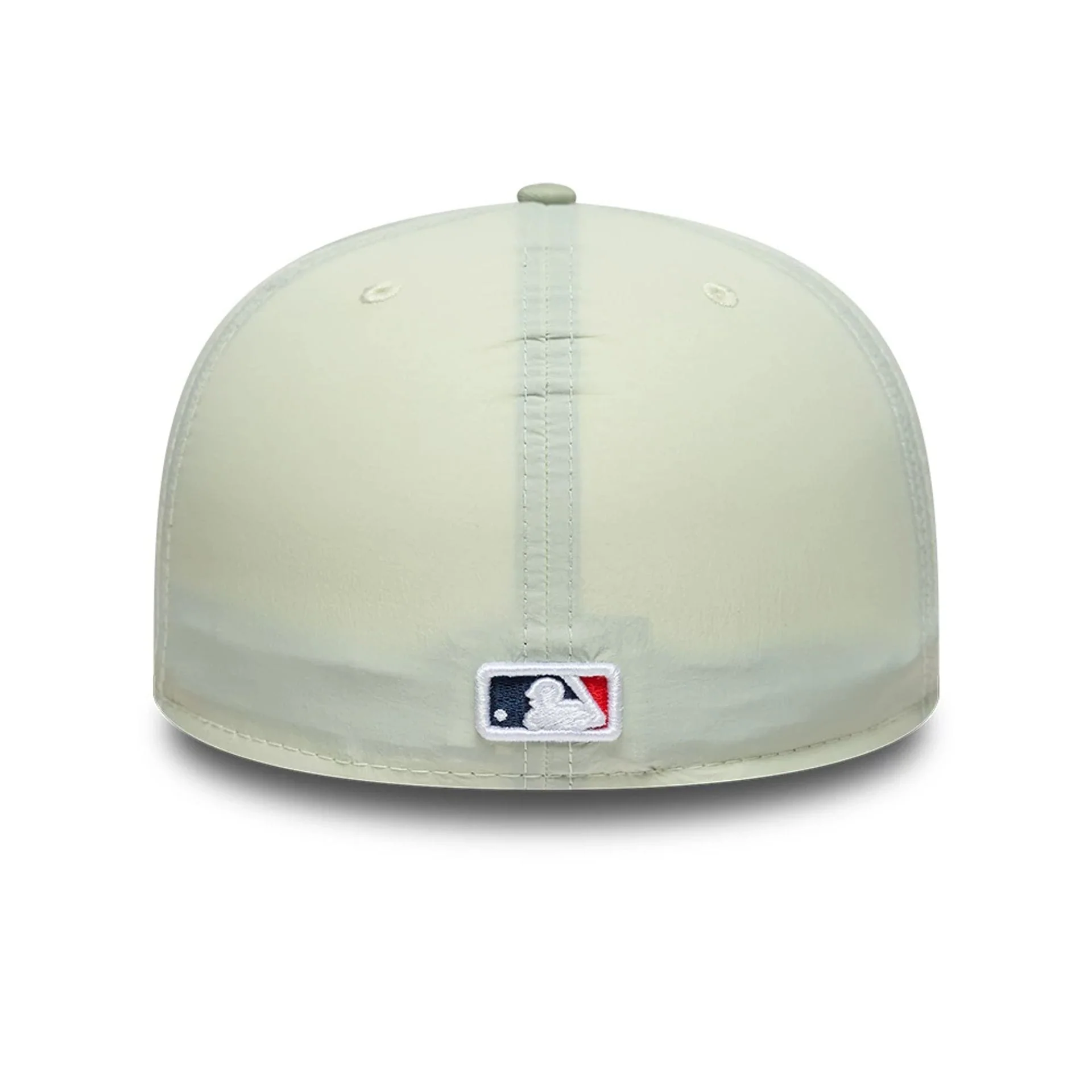 Cleveland Guardians MLB Crinkle Pastel Green 59FIFTY A-Frame Fitted Cap - Image 4