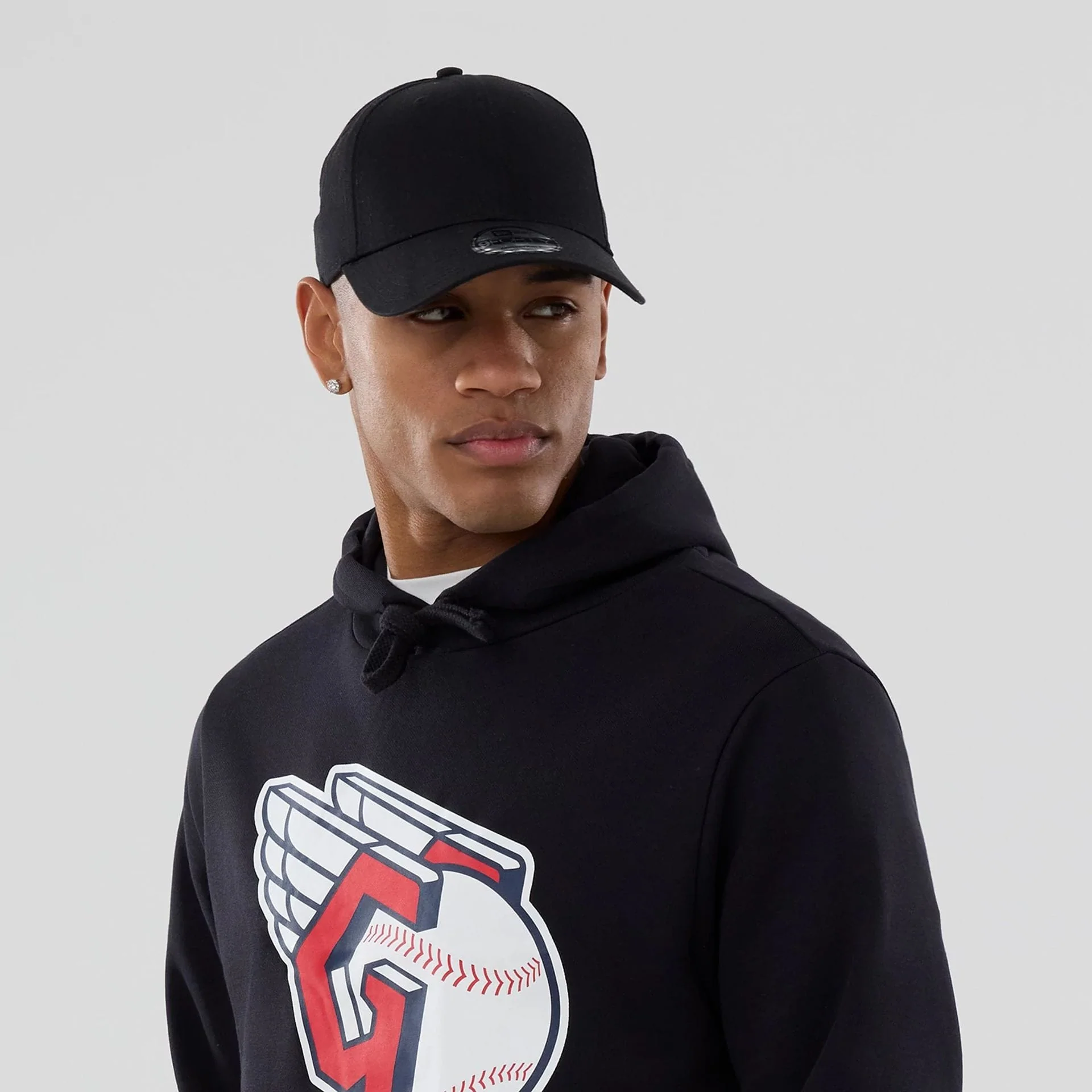 Cleveland Guardians MLB Navy Pullover Hoodie - Image 6