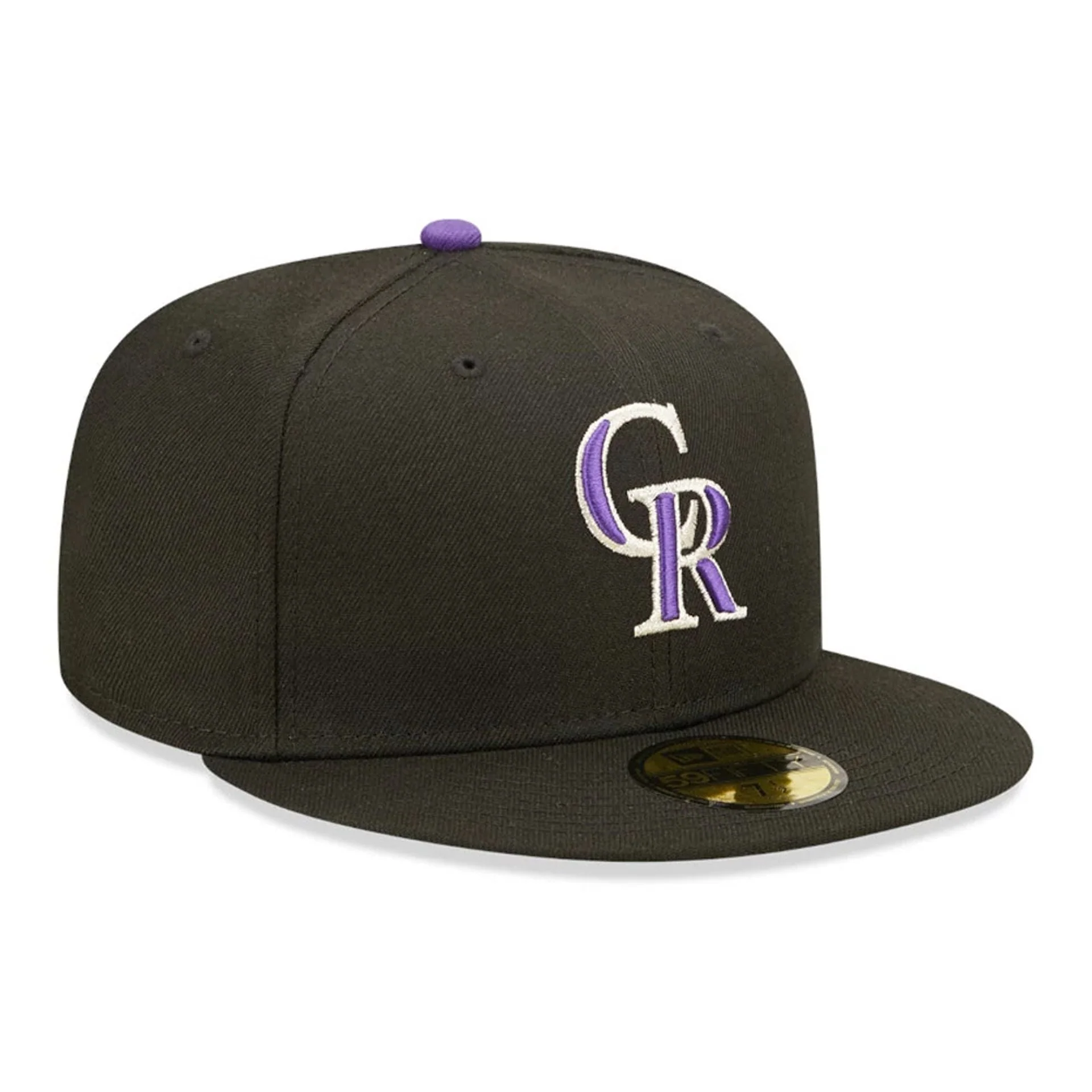Colorado Rockies Authentic On Field Black 59FIFTY Cap - Image 4