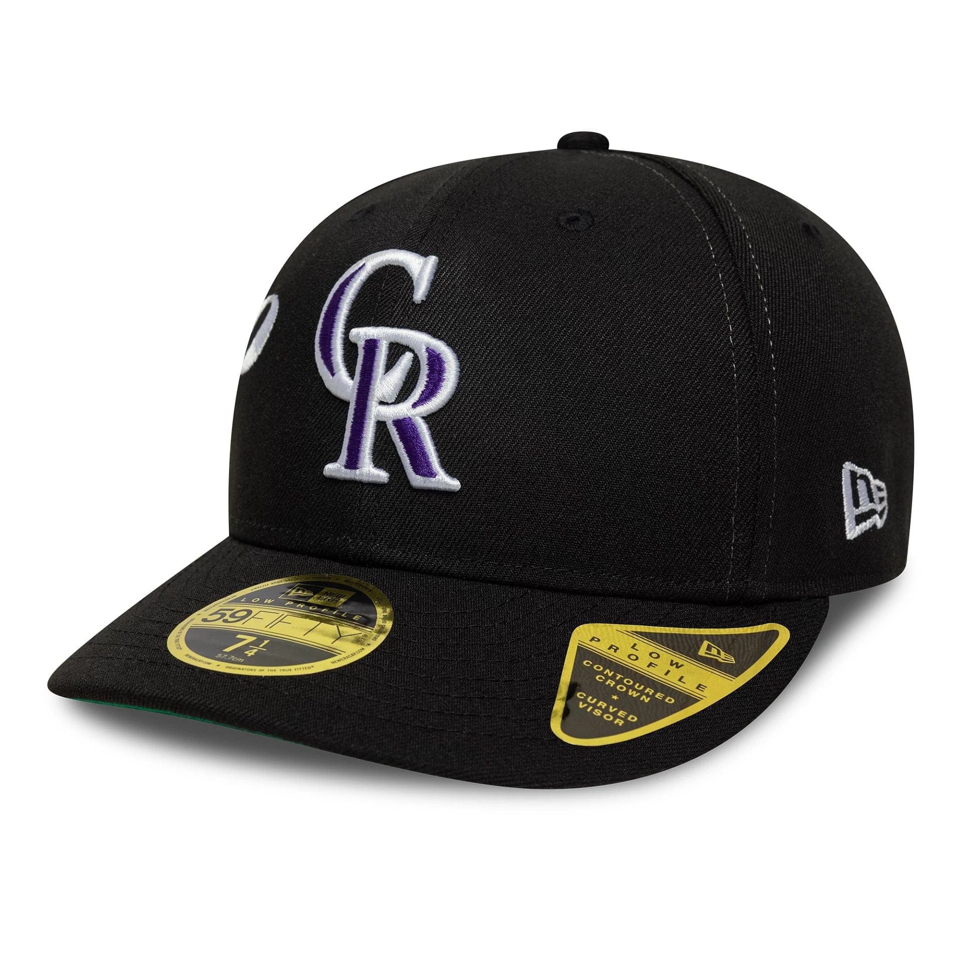 Colorado Rockies MLB Est Script Black Low Profile 59FIFTY Fitted Cap - Image 4