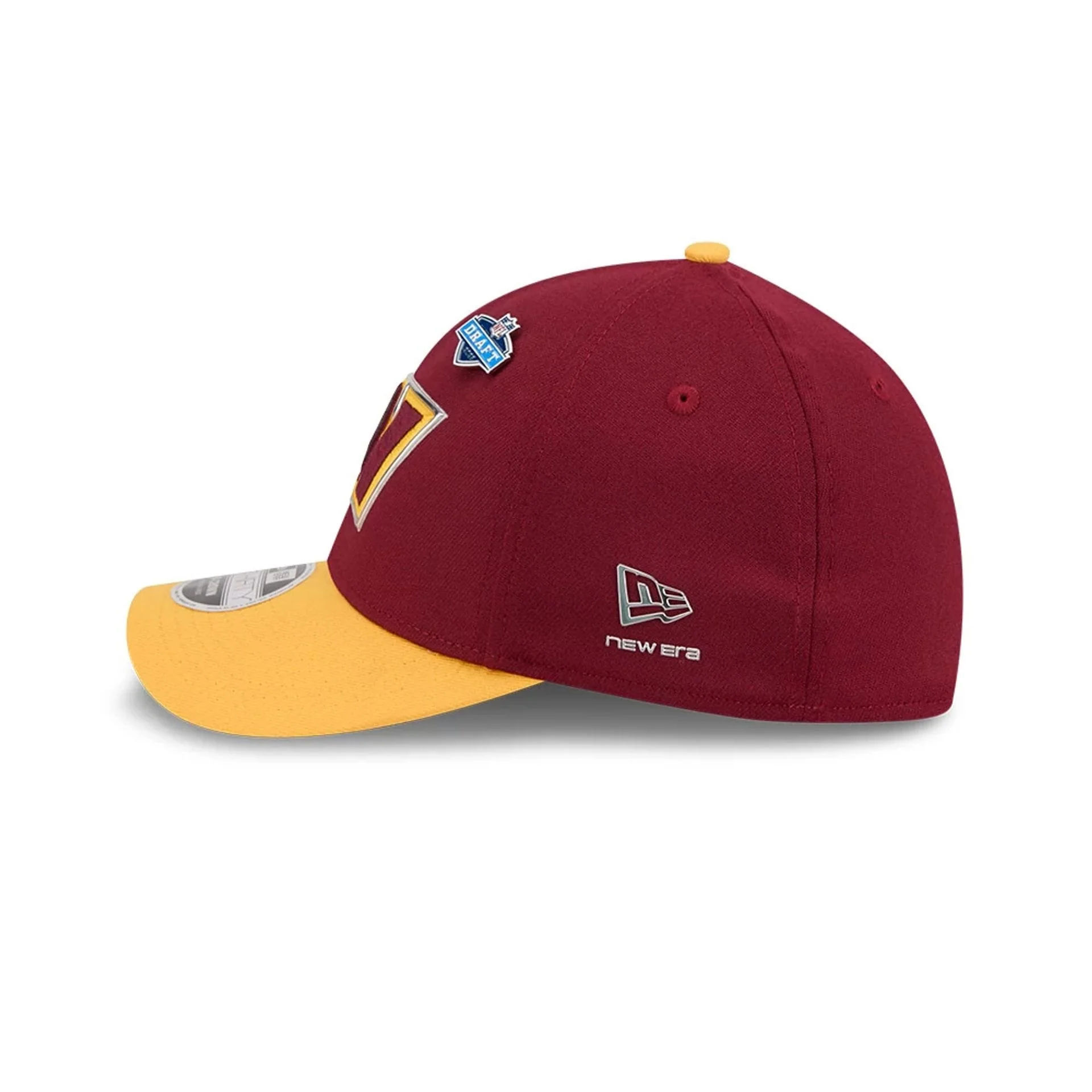 Commanders NFL Draft 2026 Dark Red 39THIRTY M-Crown Stretch Fit Cap - Image 5