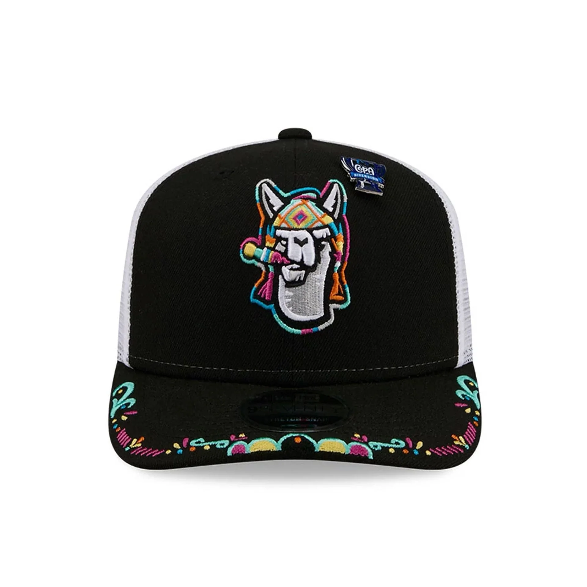 Crawdads MiLB La Copa 2026 Black 9SEVENTY Stretch Snap Adjustable Cap - Image 3
