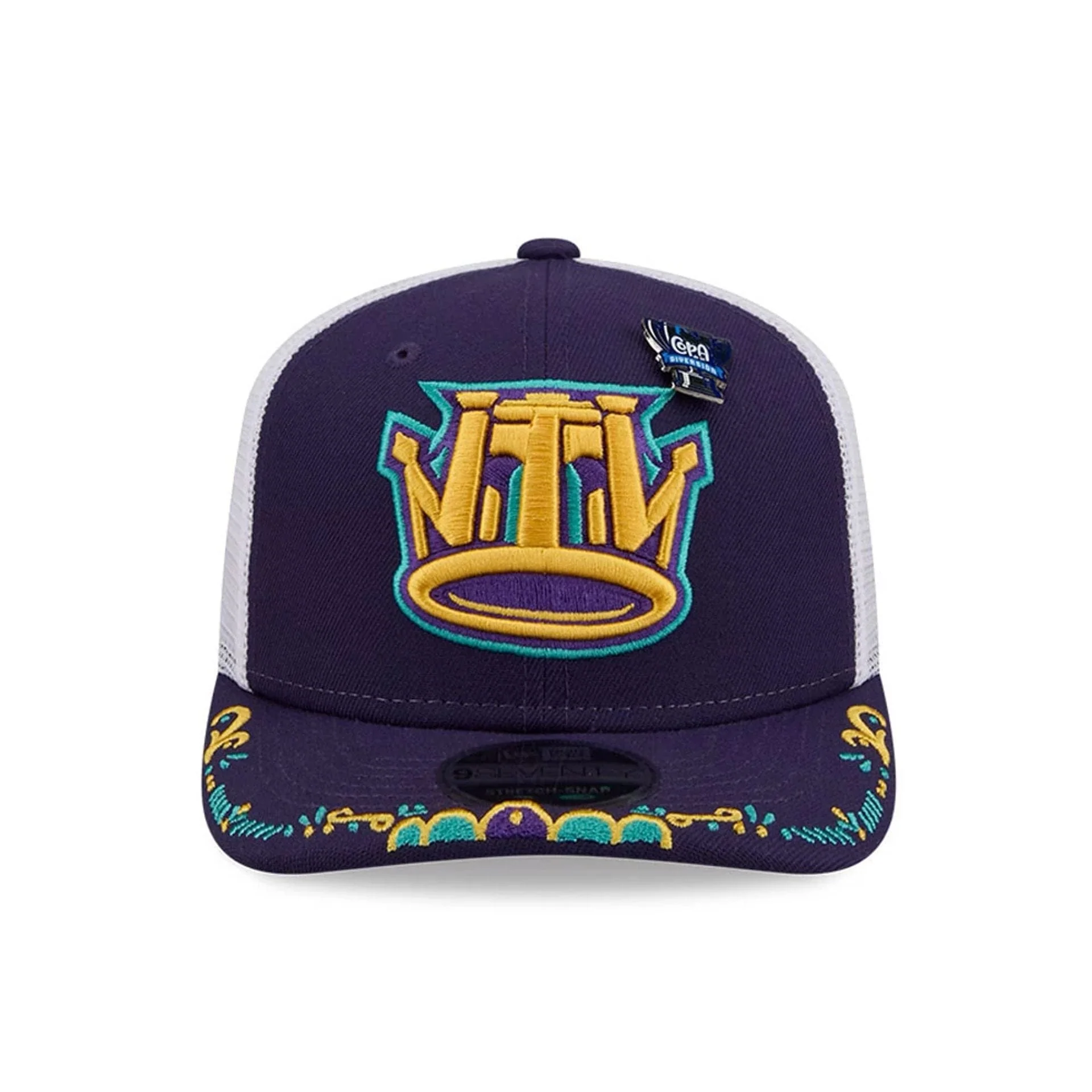 Cyclones MiLB La Copa 2026 Purple 9SEVENTY Stretch Snap Adjustable Cap - Image 3