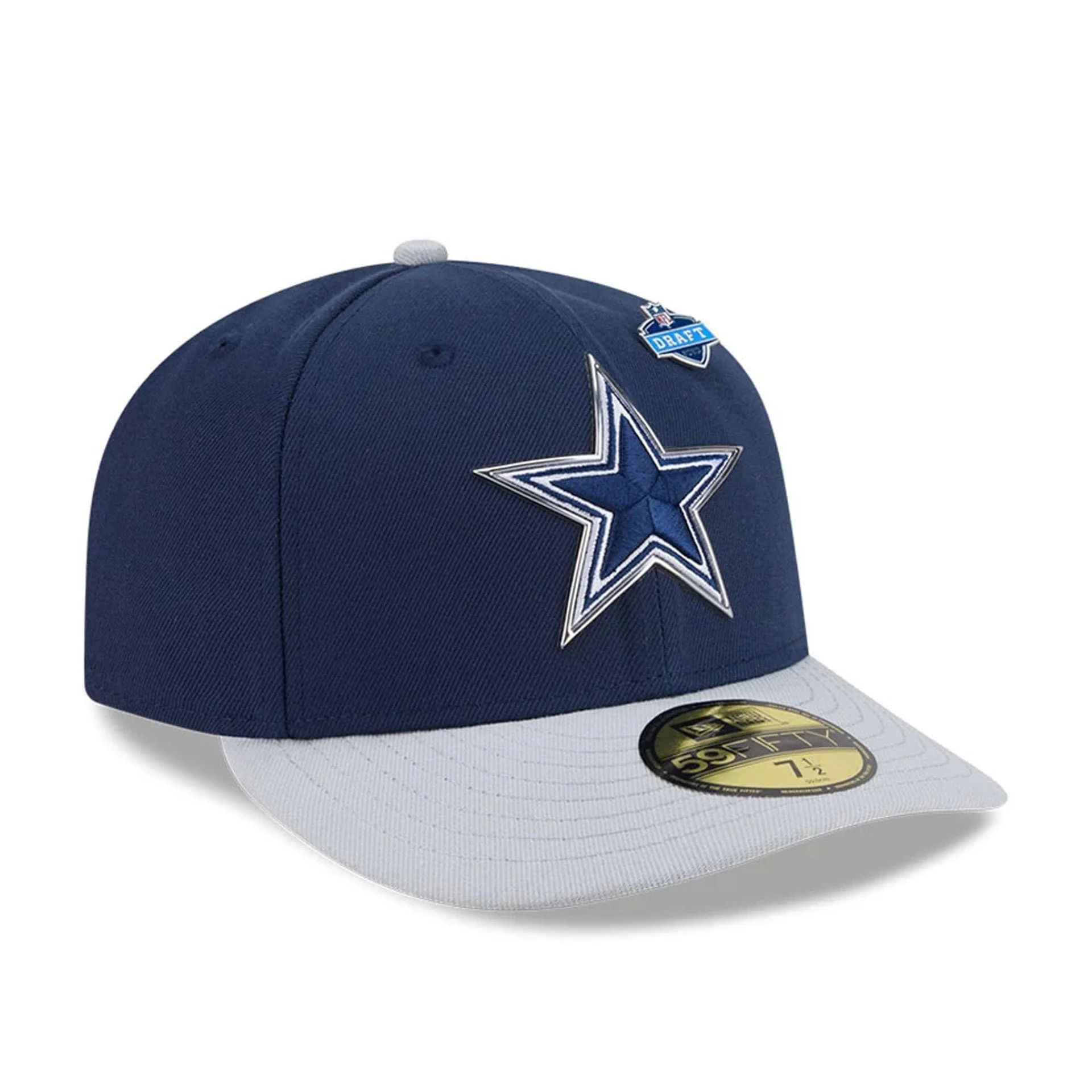 Dallas Cowboys NFL Draft 2026 Dark Blue 59FIFTY Fitted Cap - Image 4