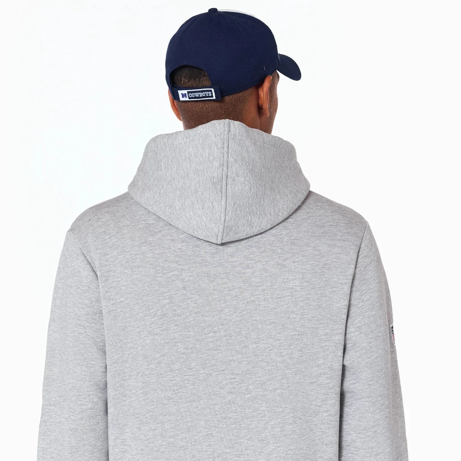 Dallas Cowboys NFL Grey Pullover Hoodie - Image 4