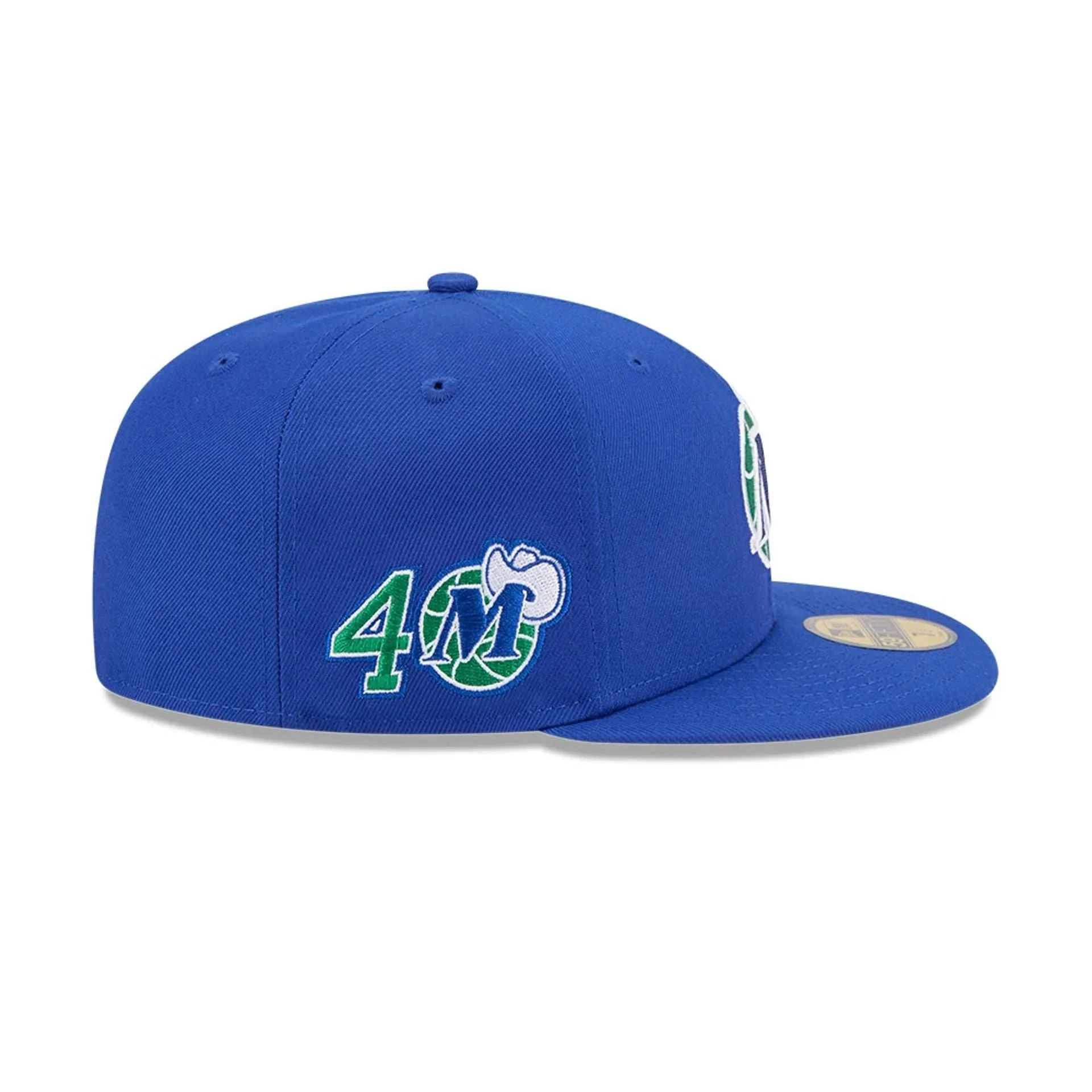 Dallas Mavericks NBA Hardwood Classic Blue 59FIFTY Fitted Cap - Image 5