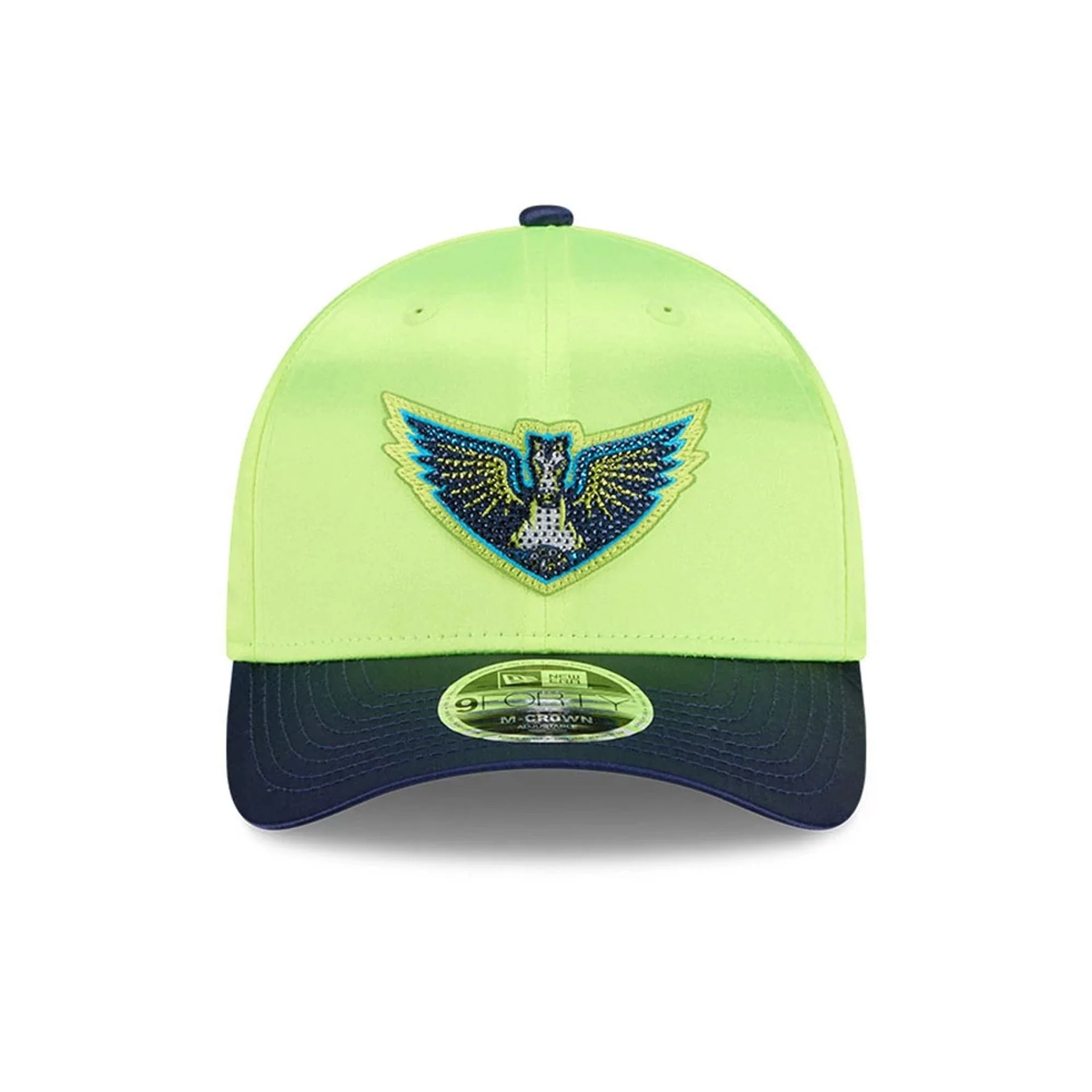 Dallas Wings WNBA Draft 2026 Bright Green 9FORTY M-Crown Adjustable Cap - Image 3
