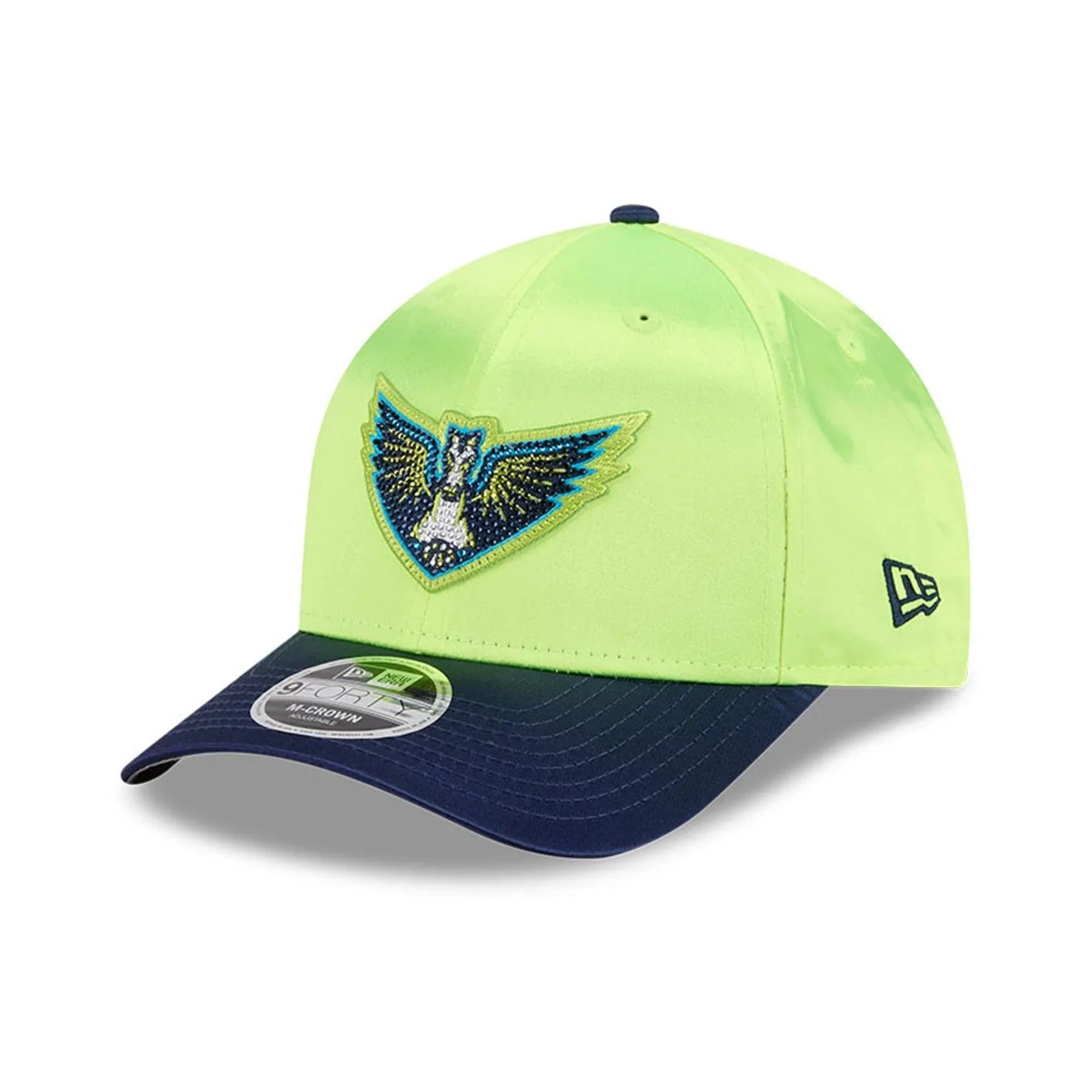 Dallas Wings WNBA Draft 2026 Bright Green 9FORTY M-Crown Adjustable Cap - Image 4