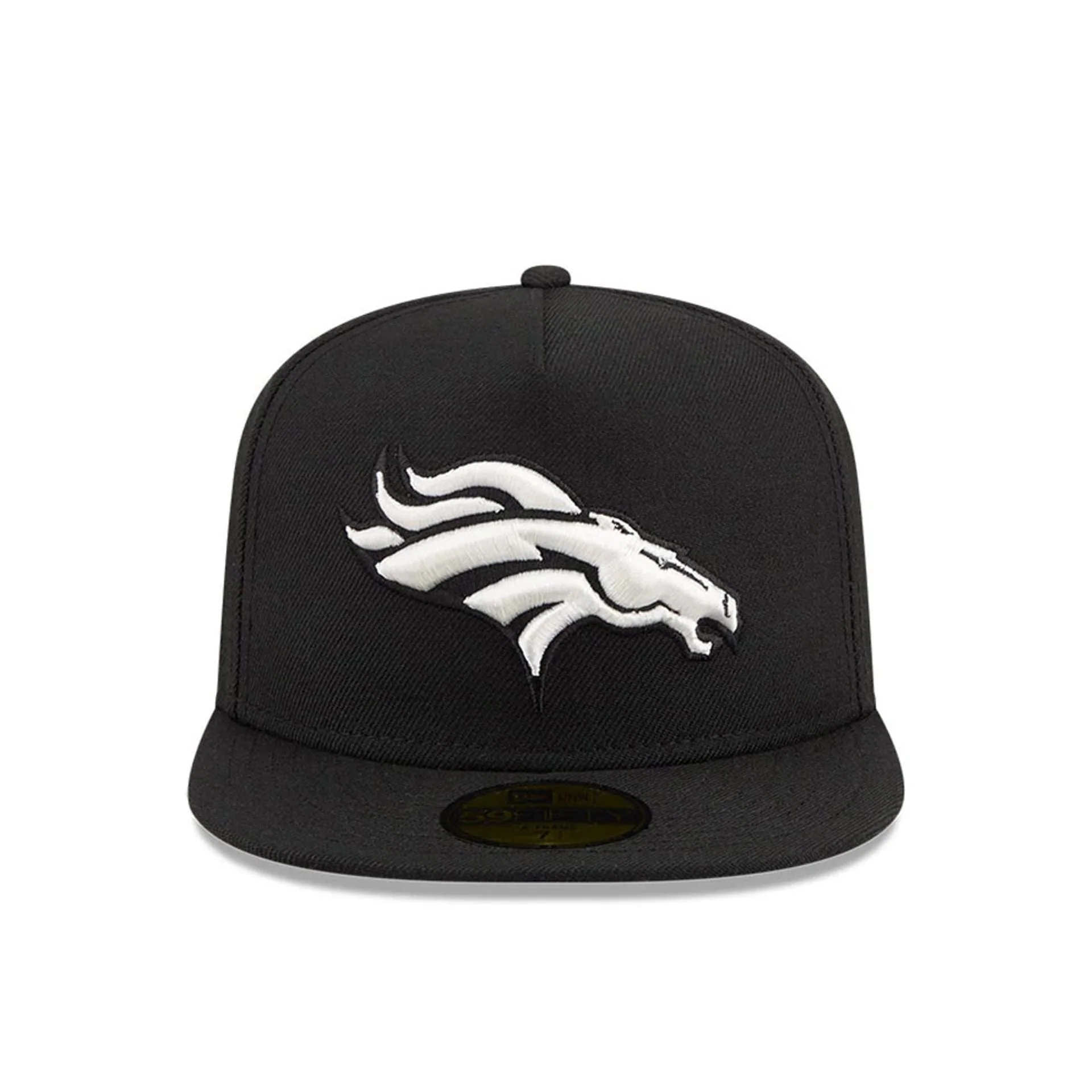 Denver Broncos NFL Chiseled Embroidery Black 59FIFTY A-Frame Fitted Cap - Image 4