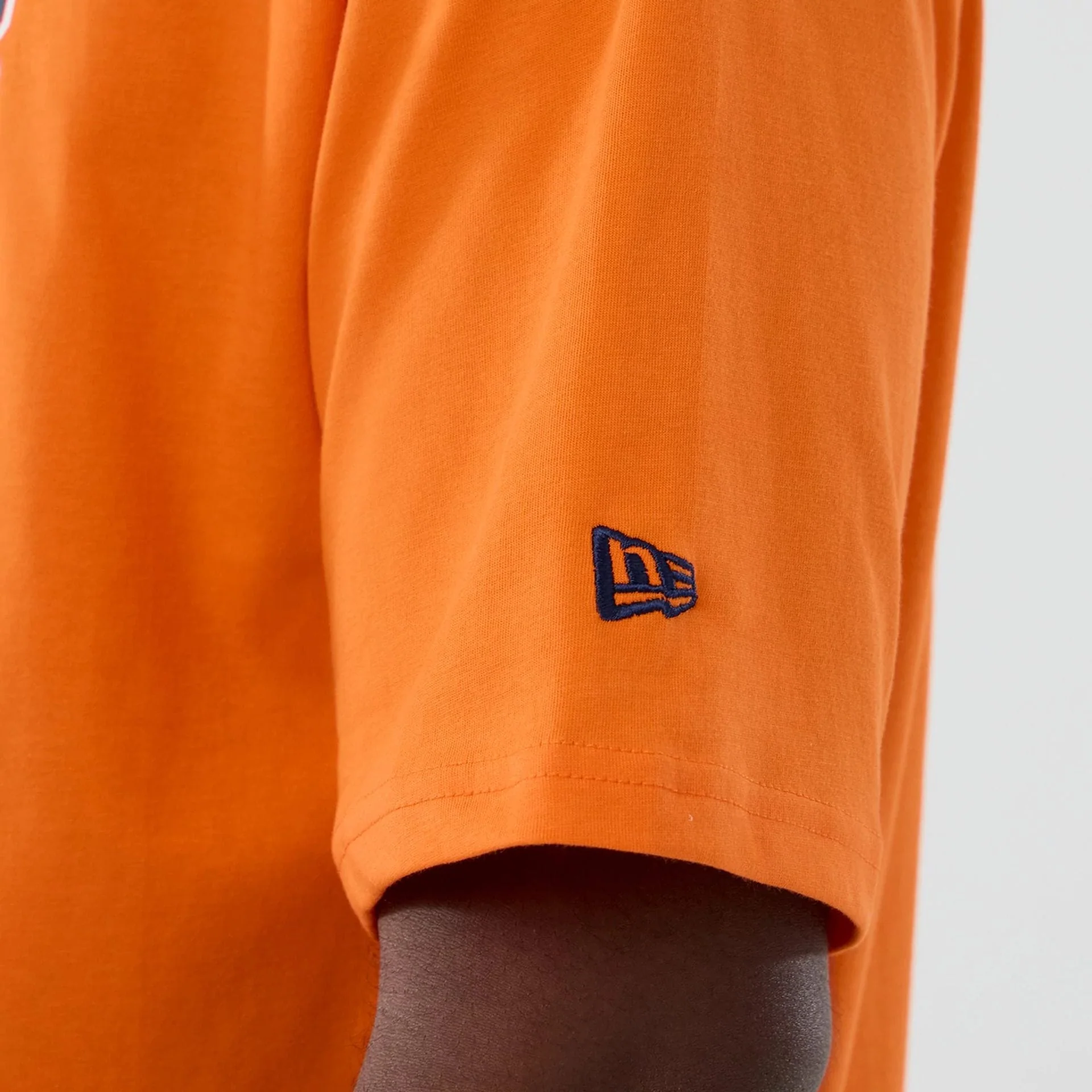 Denver Broncos NFL International Series Games 2025 Orange Oversized T-Shirt - Image 7