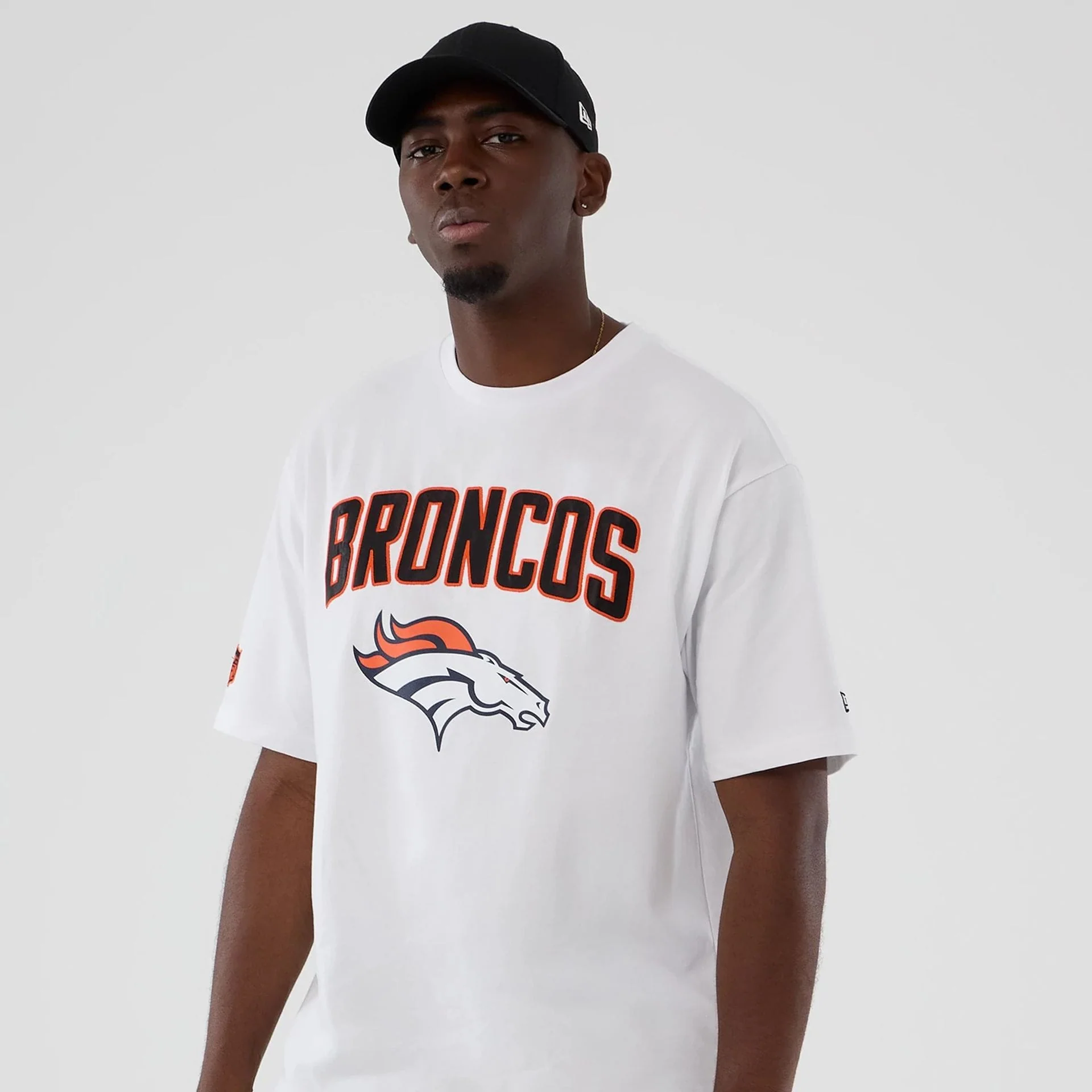 Denver Broncos NFL International Series Games 2025 White Premium T-Shirt - Image 7