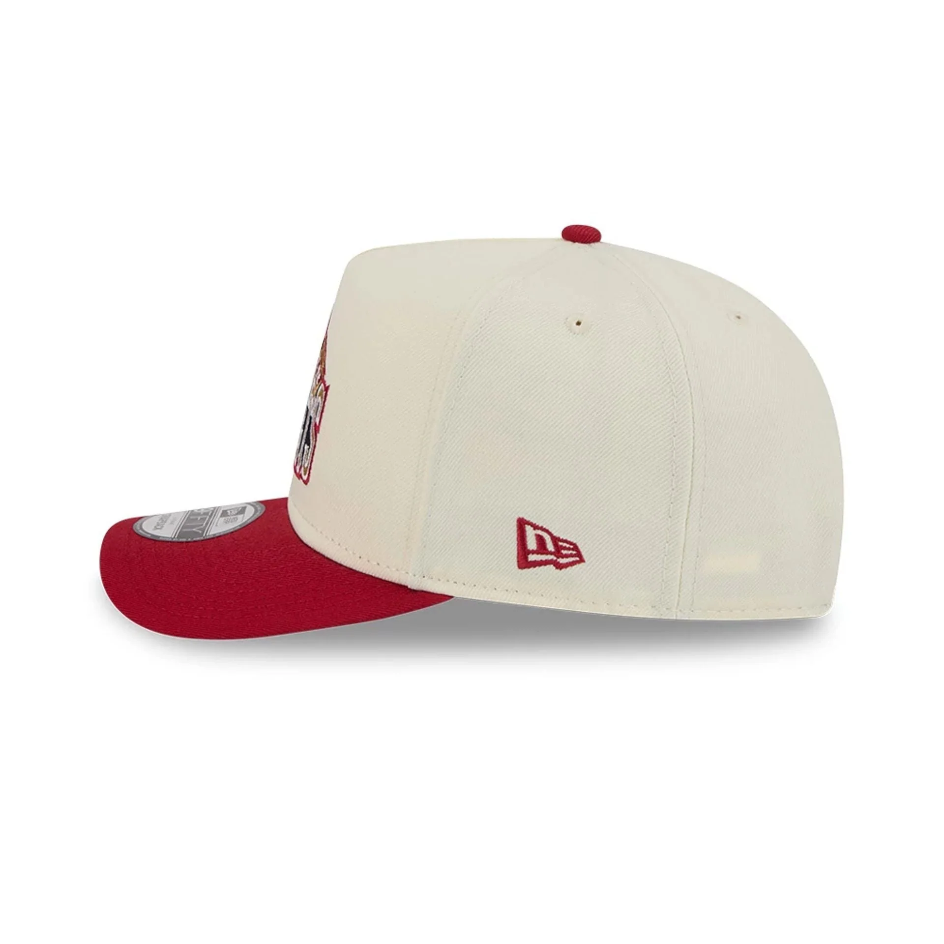 Denver Nuggets NBA Dark Red 9FIFTY A-Frame Snapback Adjustable Cap - Image 5