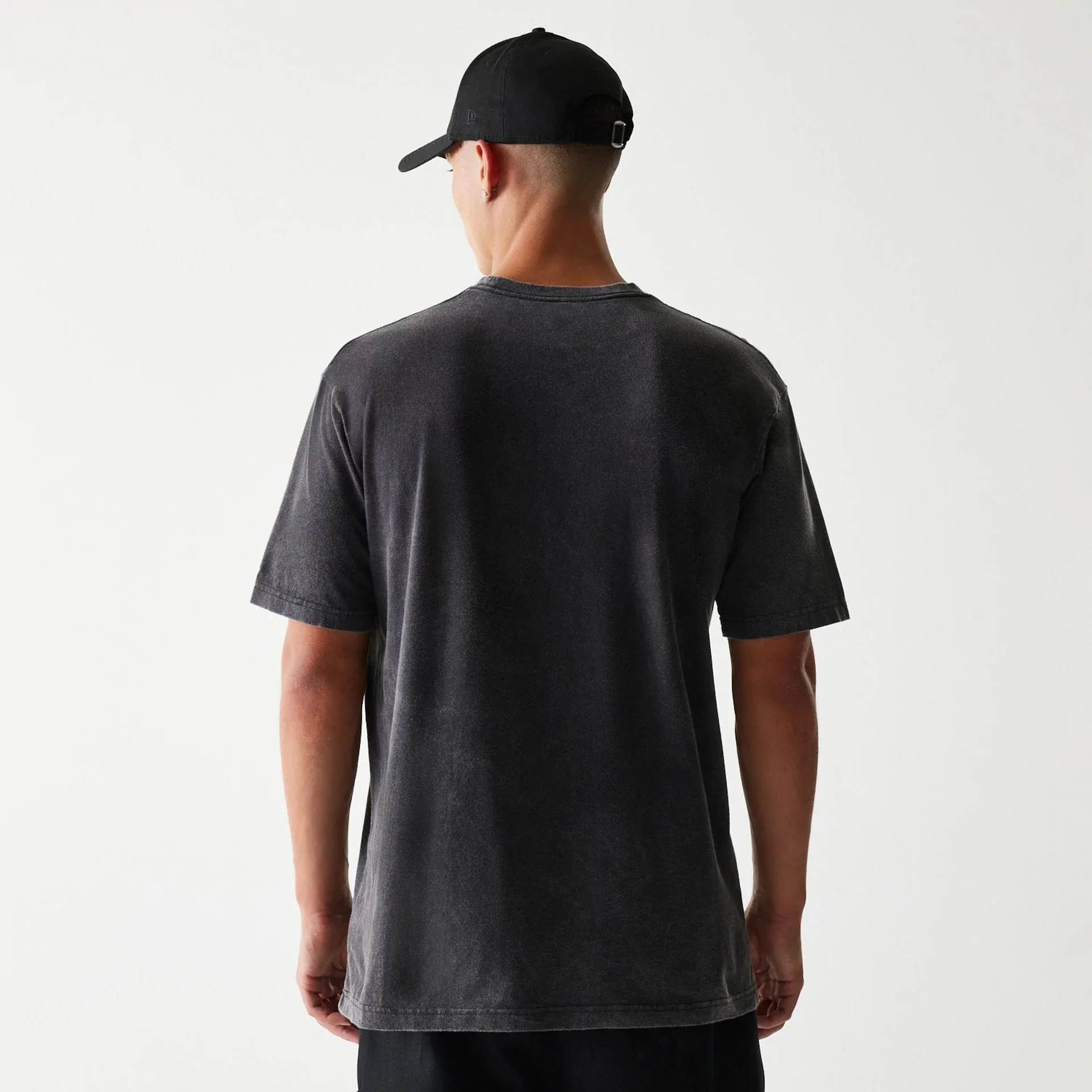 Detroit Lions NFL Sport Night Black T-Shirt - Image 2
