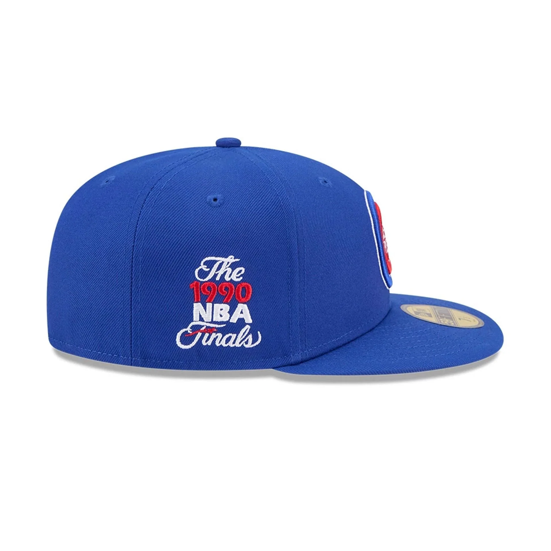 Detroit Pistons NBA Hardwood Classic Blue 59FIFTY Fitted Cap - Image 5