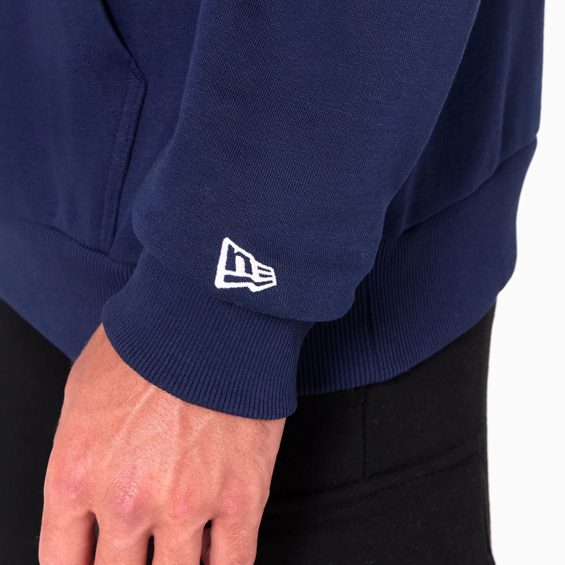 Detroit Pistons NBA Navy Pullover Hoodie - Image 3