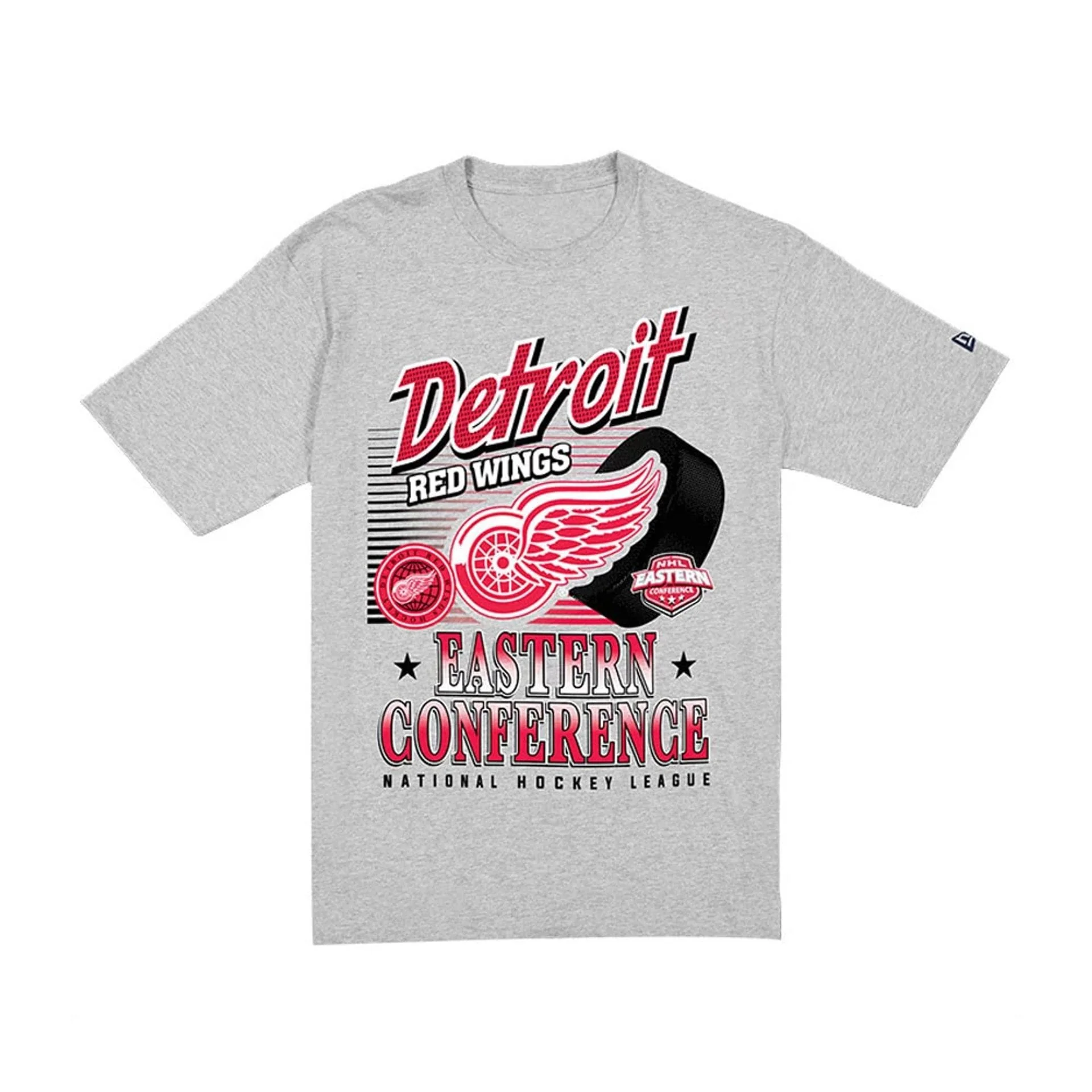 Detroit Red Wings NHL Sport Classic Grey T-Shirt - Image 6
