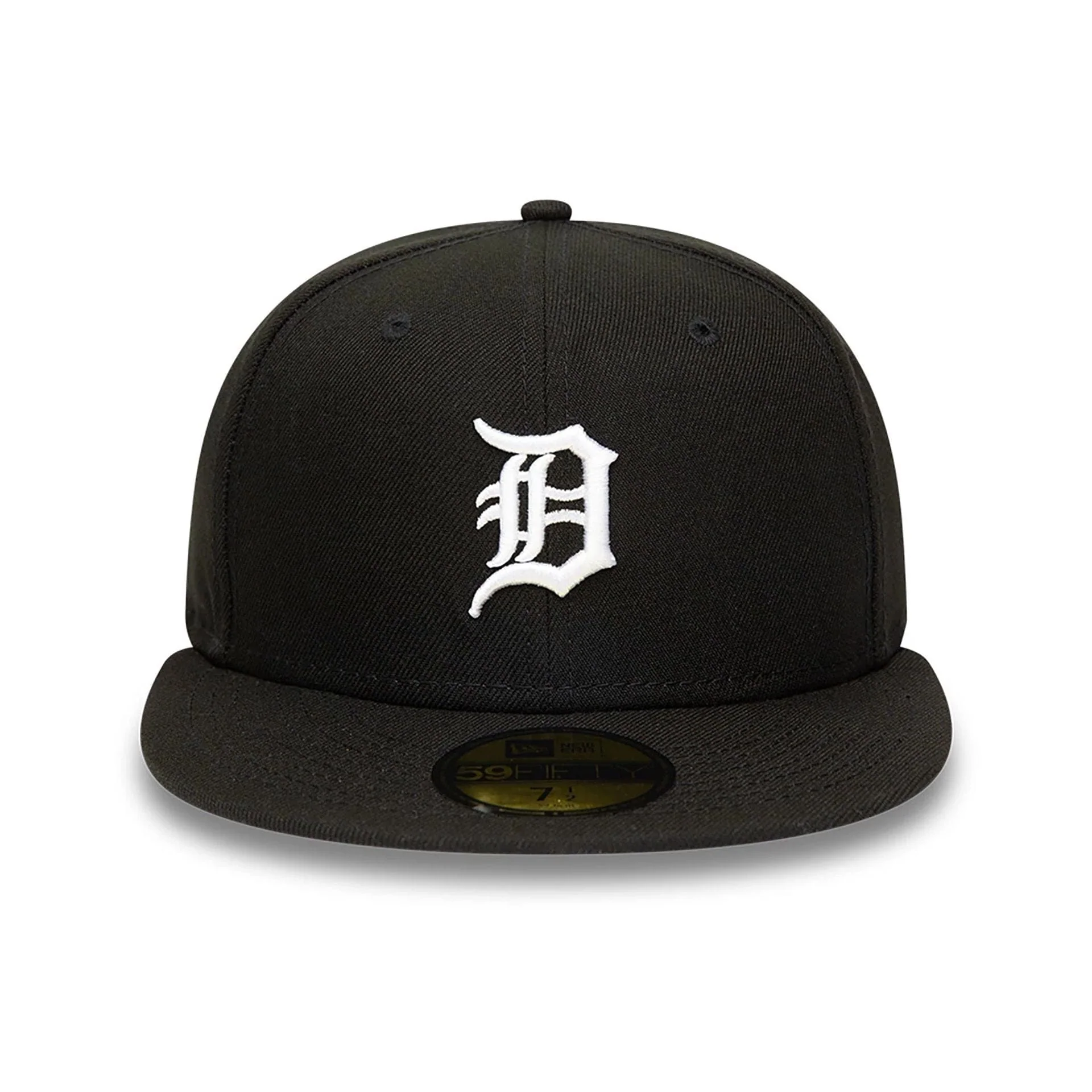 Detroit Tigers MLB Black and White 59FIFTY Fitted Cap - Image 6