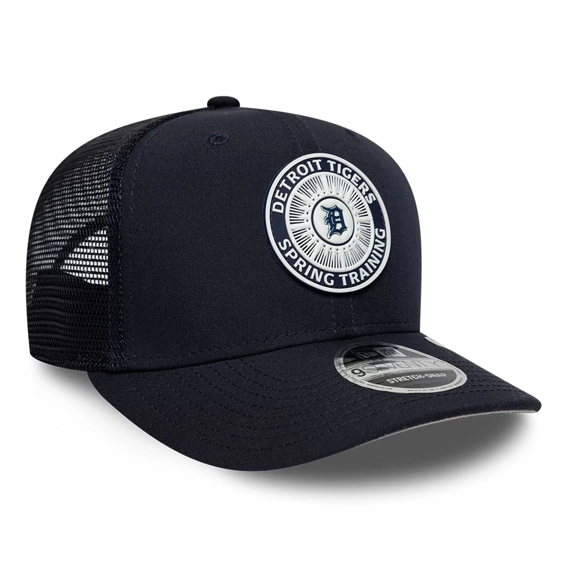 Detroit Tigers MLB Circles Navy 9SEVENTY Stretch Snap Adjustable Cap - Image 4