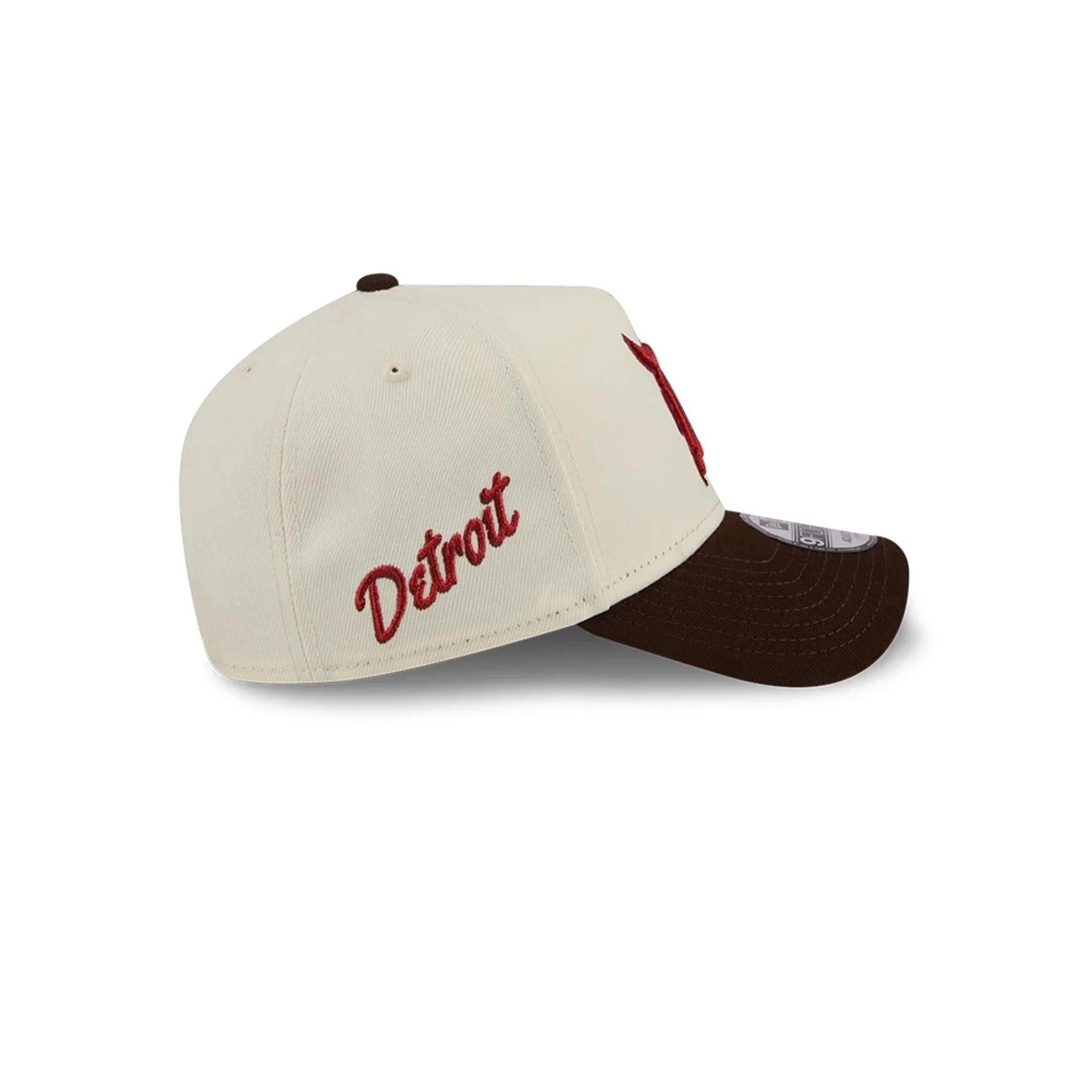 Detroit Tigers MLB City Script White 9FORTY A-Frame Adjustable Cap - Image 5