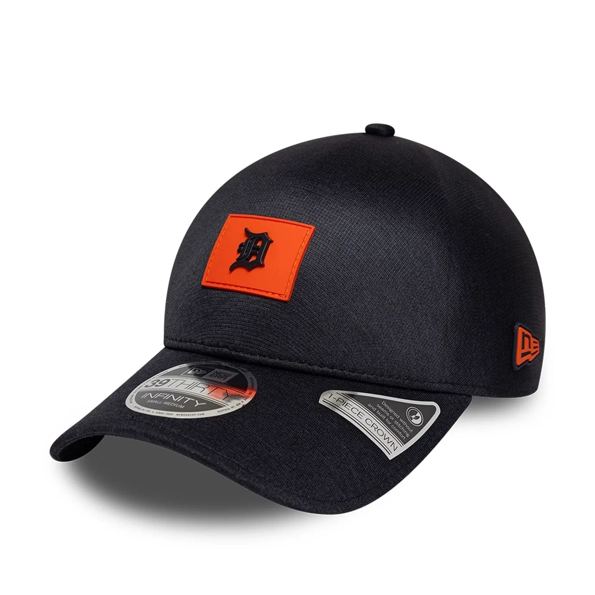 Detroit Tigers MLB Clubhouse Navy 39THIRTY Infinity Stretch Fit Cap - Image 3