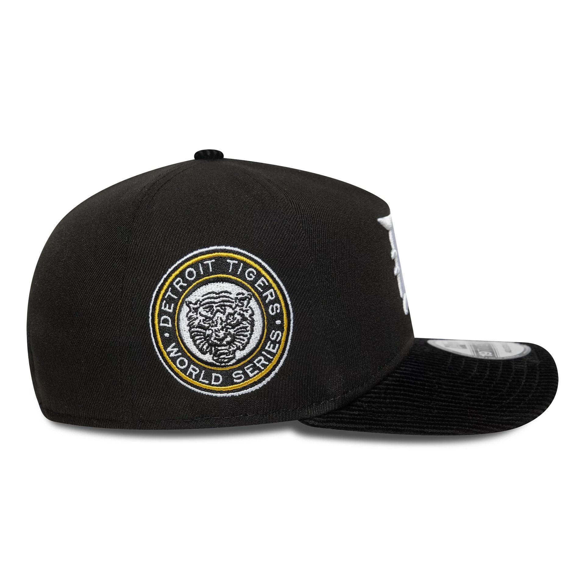Detroit Tigers MLB Cooperstown Cord Black 19TWENTY Adjustable Cap - Image 5