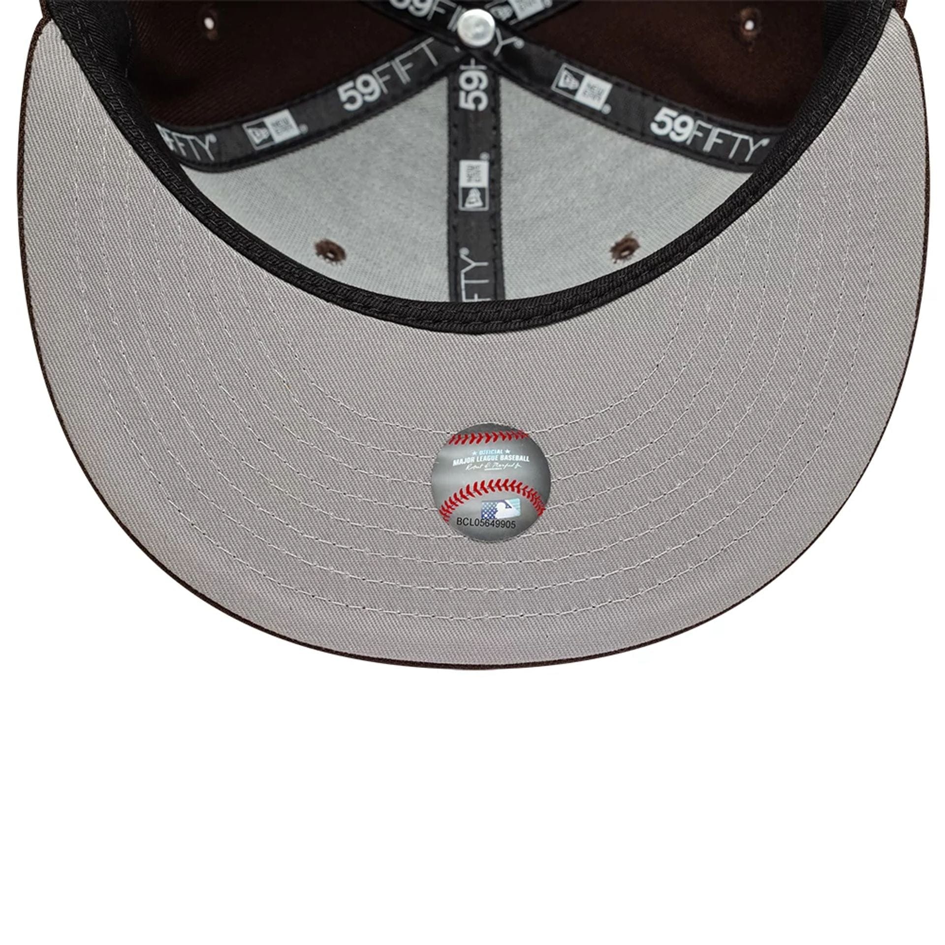 Detroit Tigers MLB Dark Brown 59FIFTY Fitted Cap - Image 2