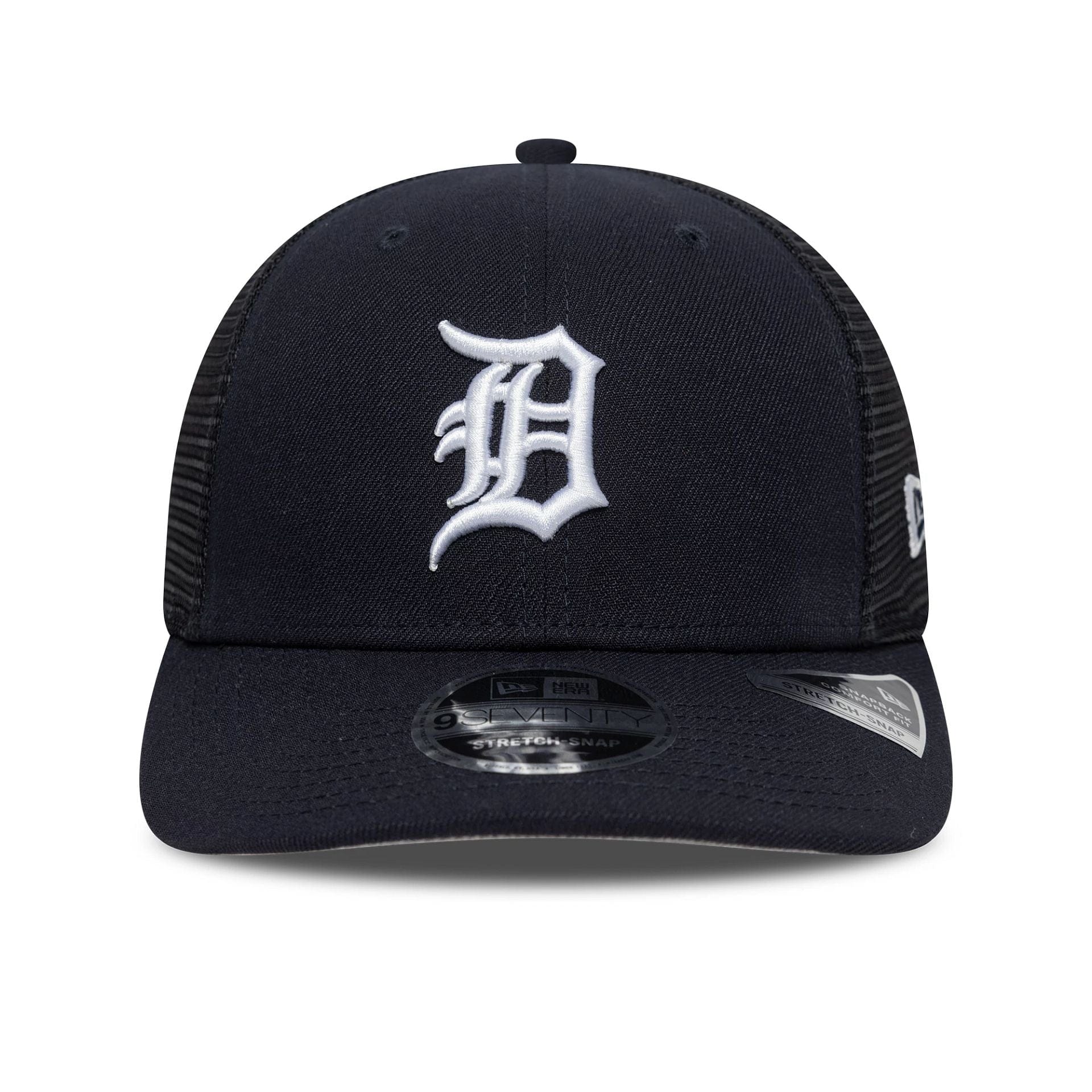Detroit Tigers MLB Evergreen Navy 9SEVENTY Stretch Snap Adjustable Cap - Image 3