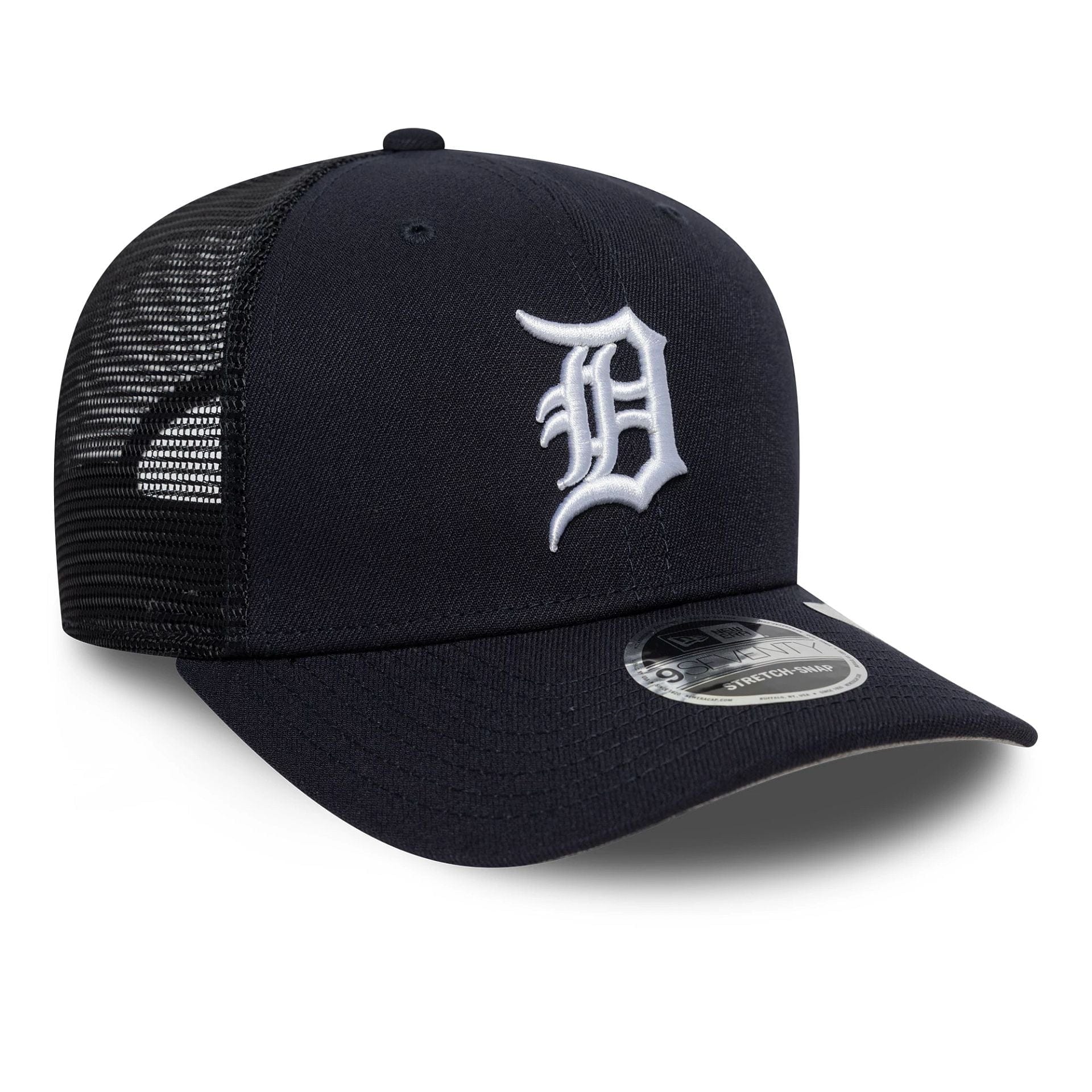 Detroit Tigers MLB Evergreen Navy 9SEVENTY Stretch Snap Adjustable Cap - Image 4