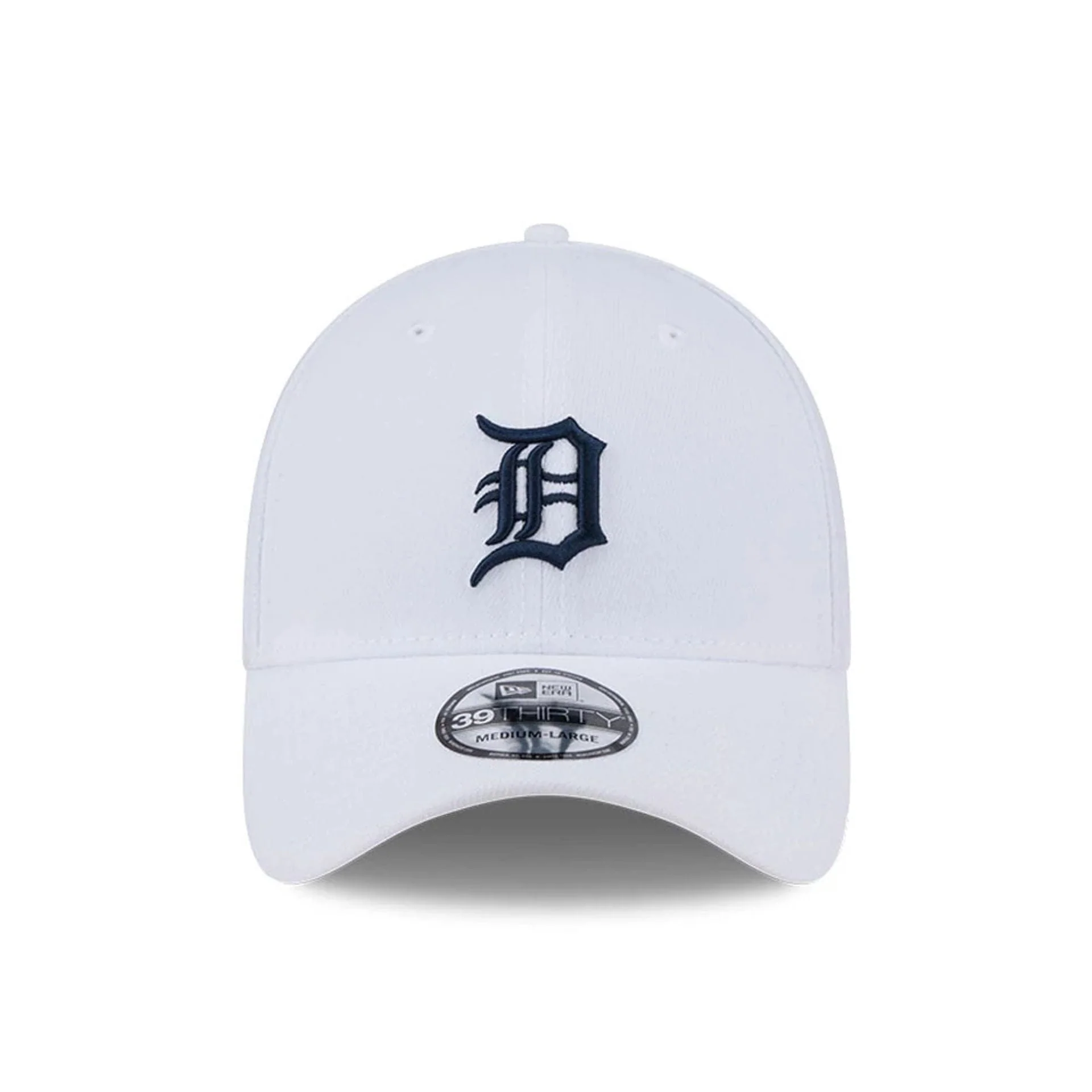 Detroit Tigers MLB Evergreen White 39THIRTY Stretch Fit Cap - Image 2