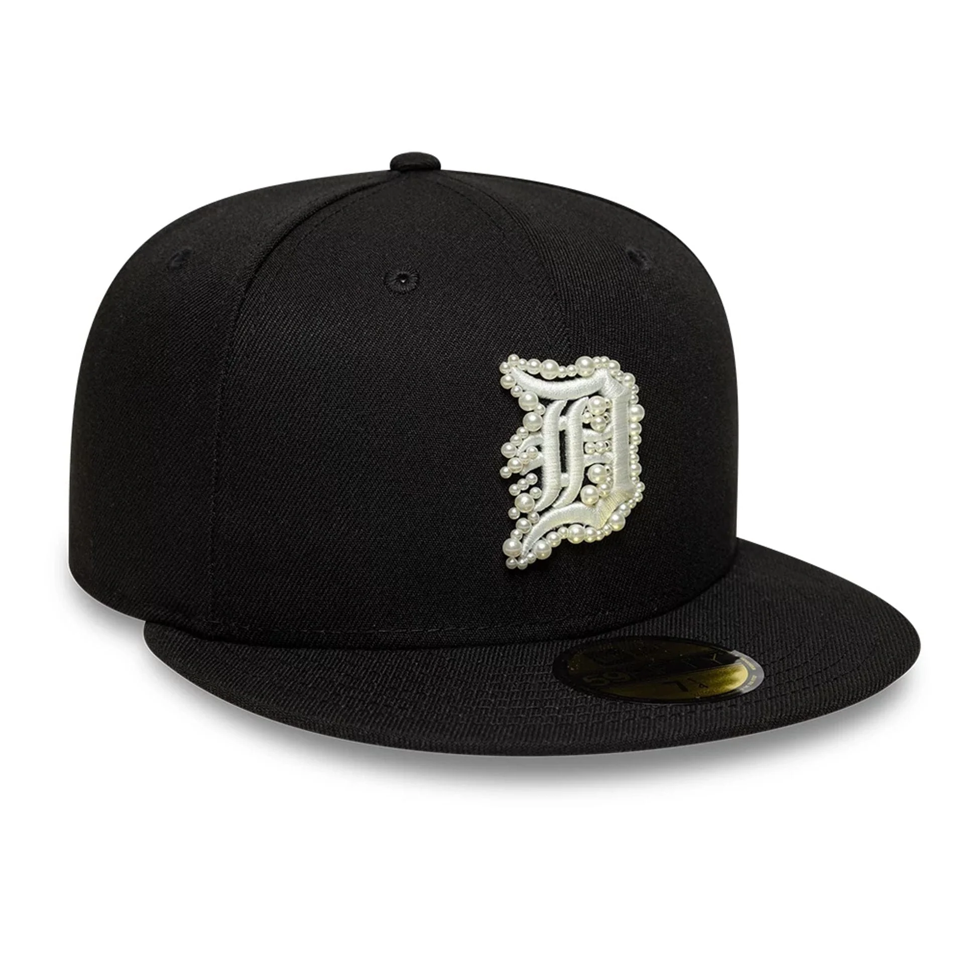 Detroit Tigers MLB Faux Pearl Black 59FIFTY Fitted Cap - Image 4
