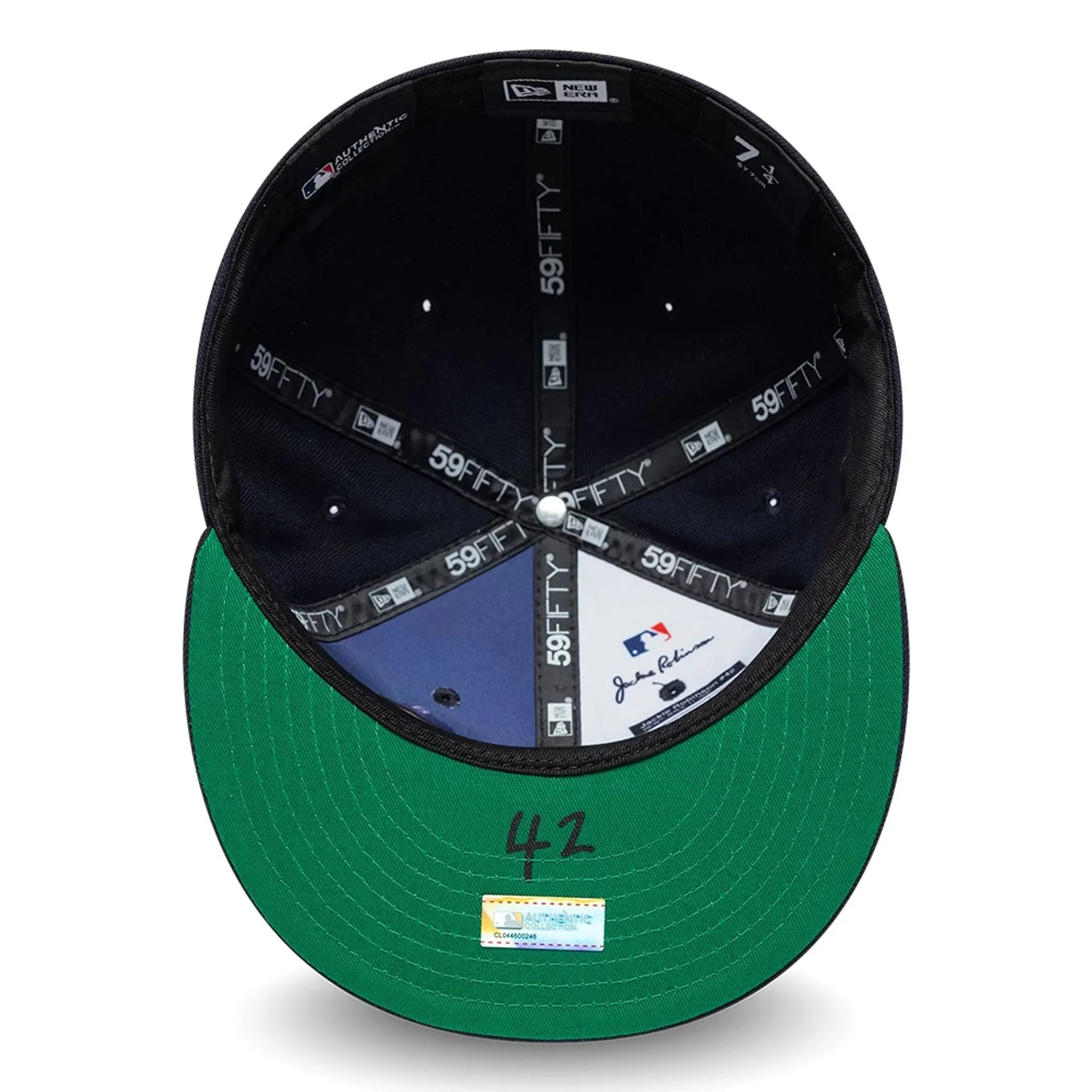 Detroit Tigers MLB Jackie Robinson Navy 59FIFTY Fitted Cap - Image 2