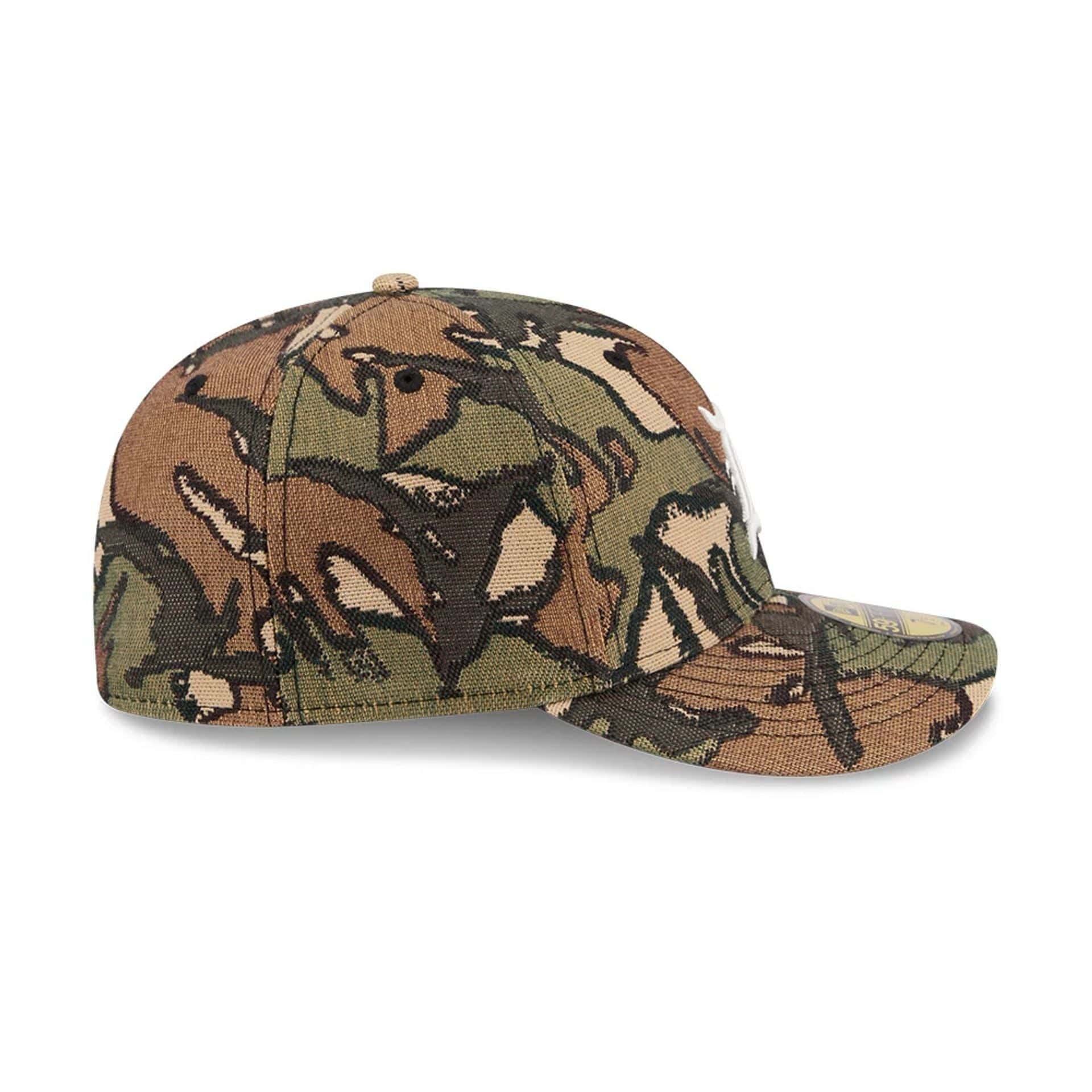 Detroit Tigers MLB Jacquard Camo 59FIFTY Fitted Cap - Image 6