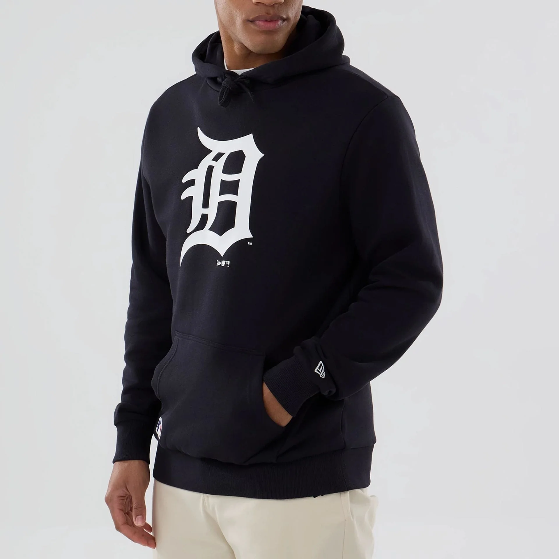 Detroit Tigers MLB Navy Pullover Hoodie - Image 4