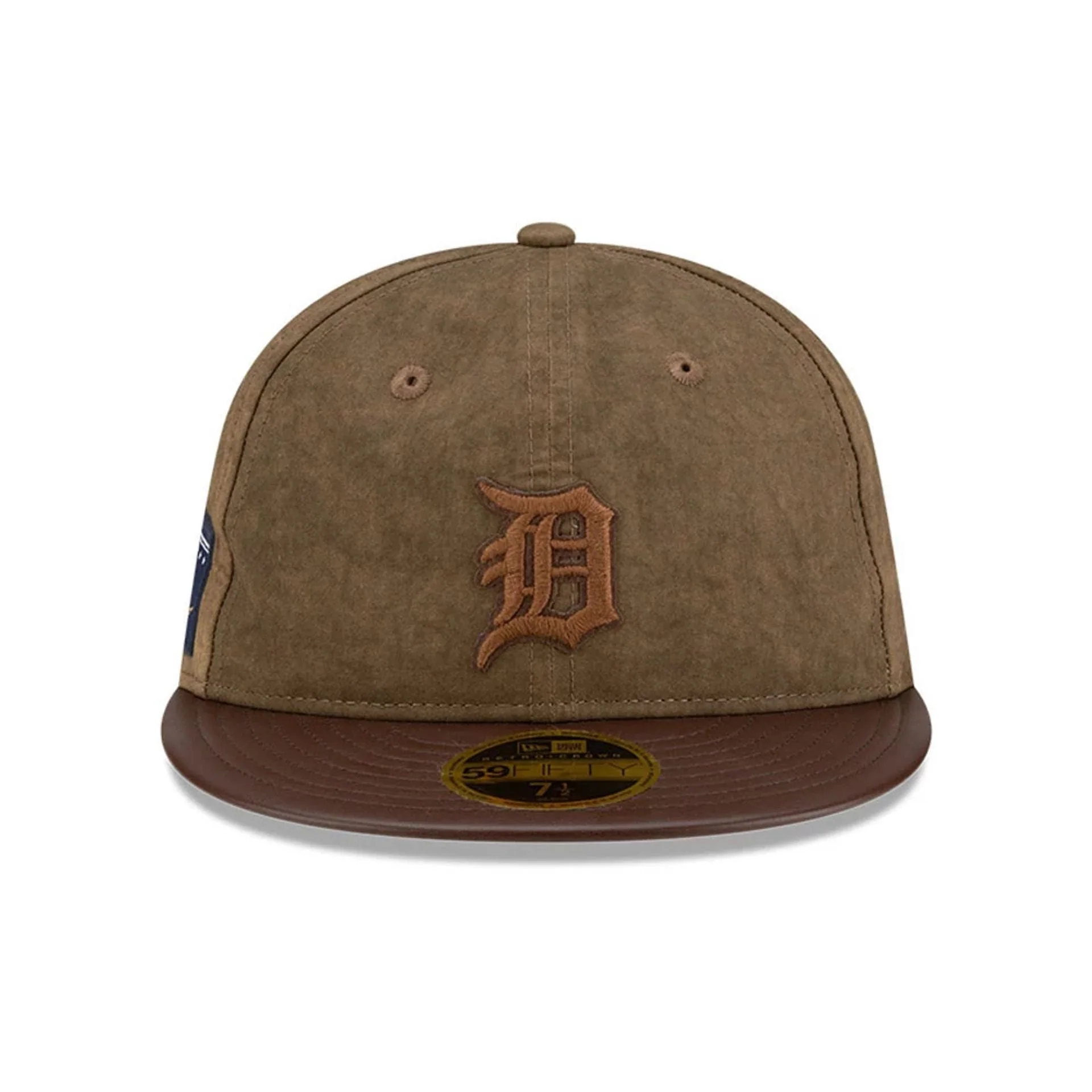 Detroit Tigers MLB Open Brown Retro Crown 59FIFTY Fitted Cap - Image 3