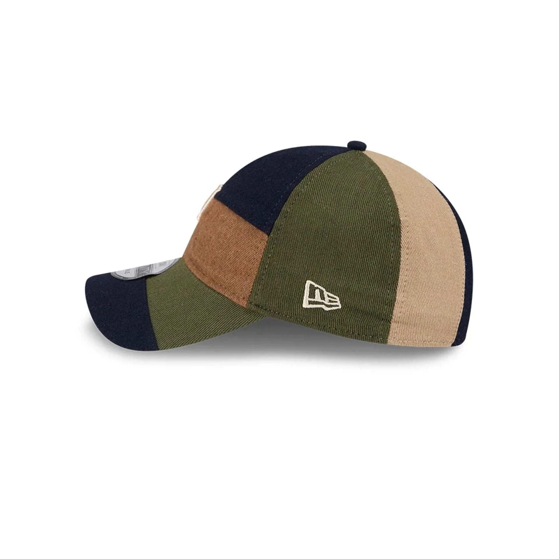 Detroit Tigers MLB Patchwork Open Brown 9TWENTY Adjustable Cap - Image 5