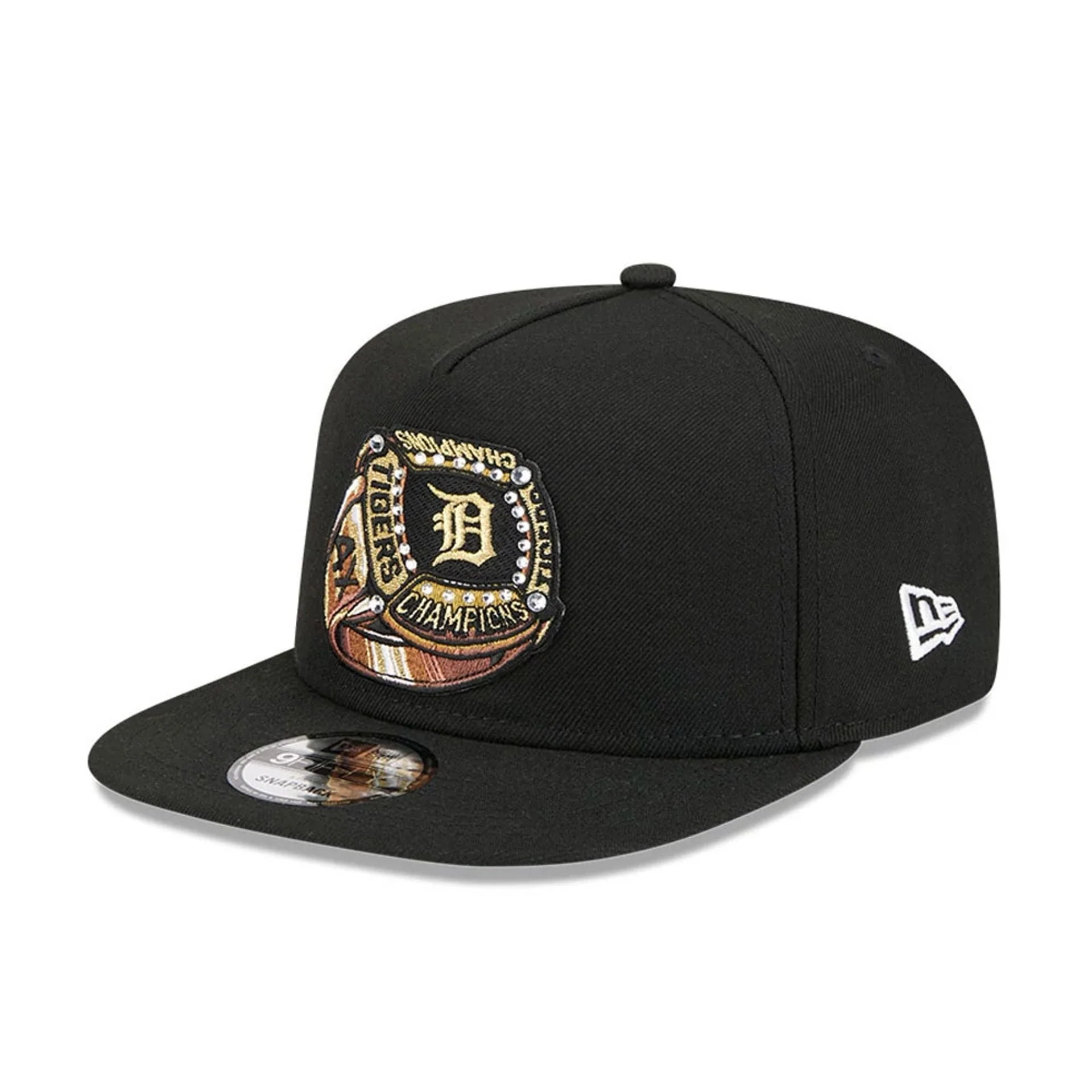 Detroit Tigers MLB Ring Black 9FIFTY A-Frame Snapback Adjustable Cap - Image 4