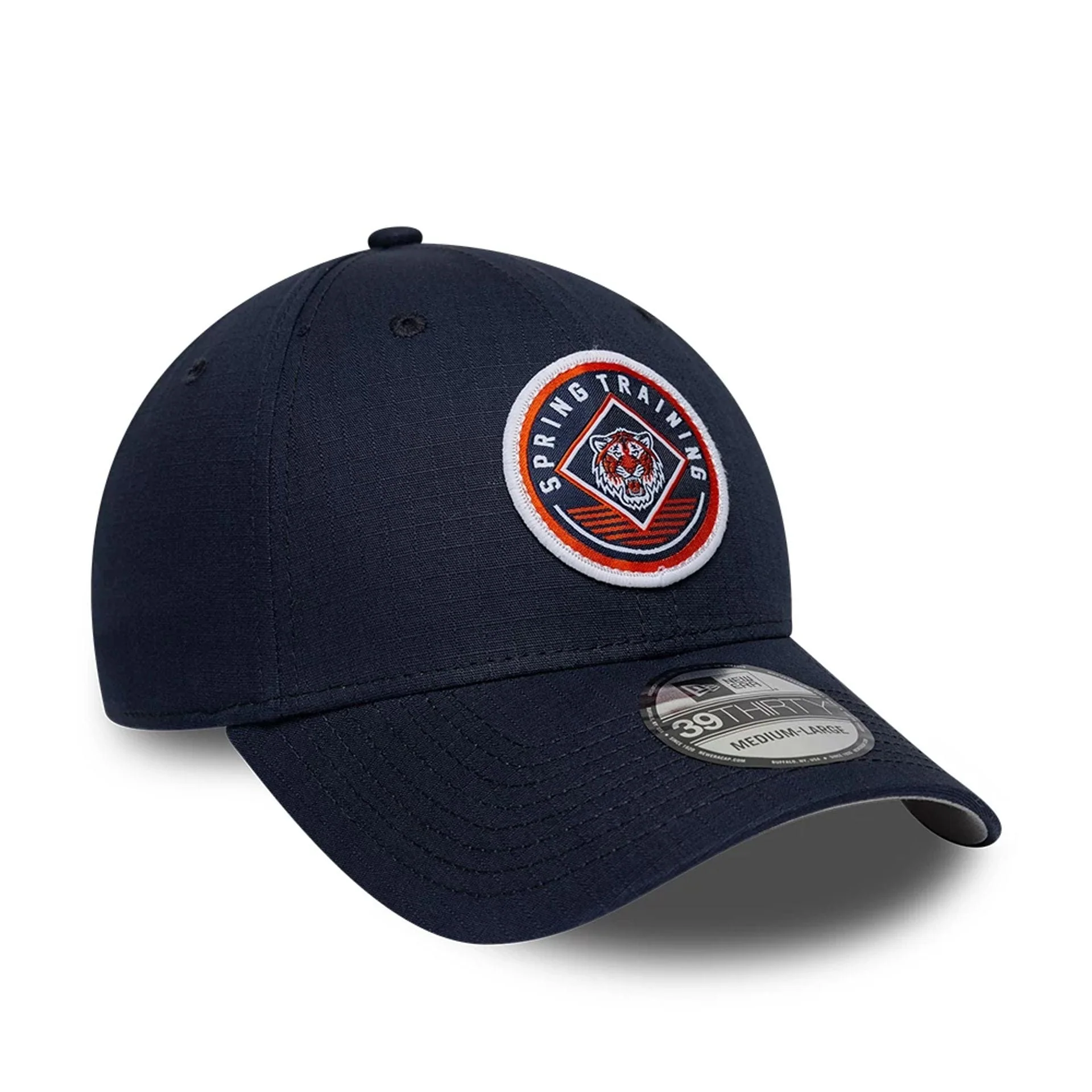 Detroit Tigers MLB Ripstop Navy 39THIRTY Stretch Fit Cap - Image 4