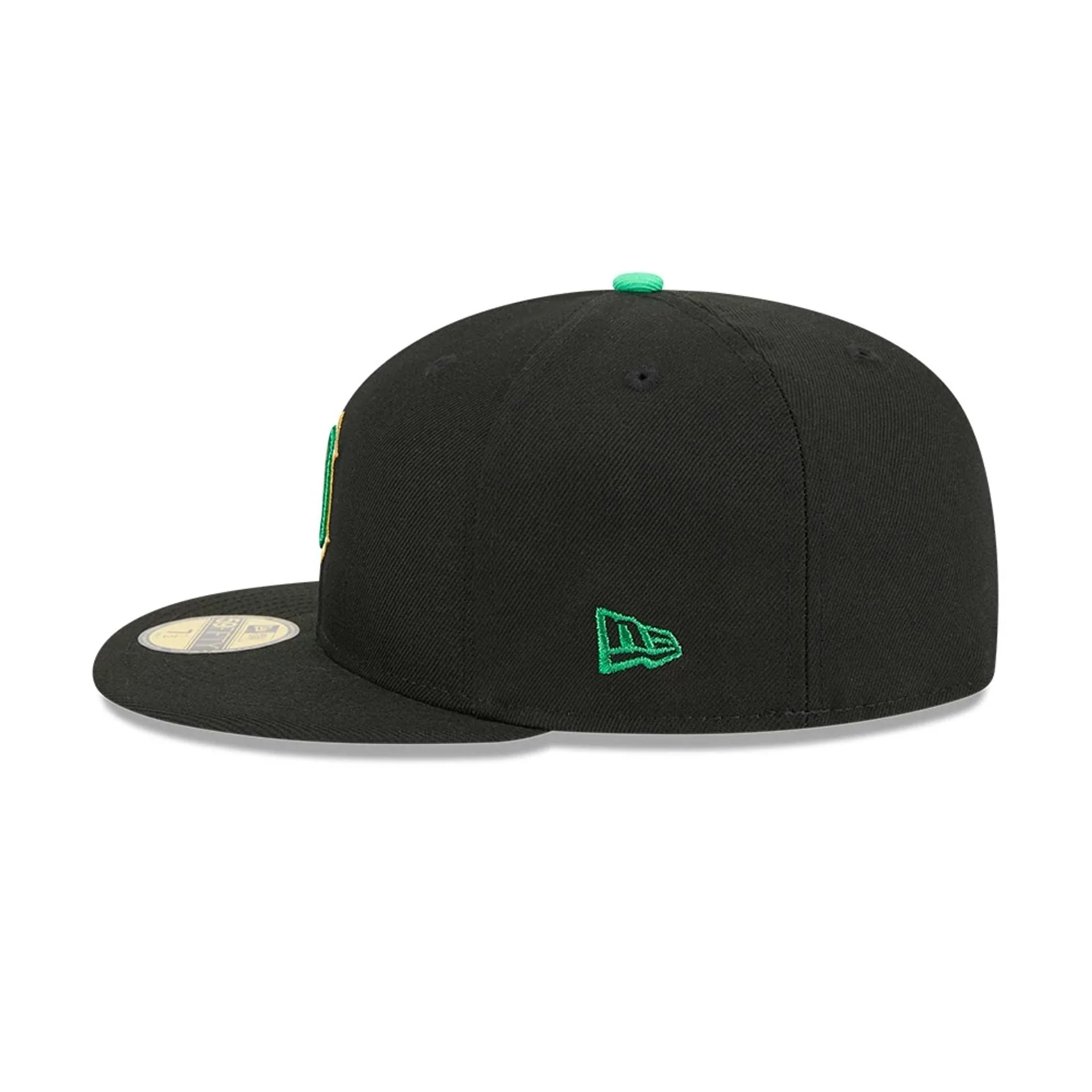Detroit Tigers MLB Saint Patrick's Day Black 59FIFTY Fitted Cap - Image 5