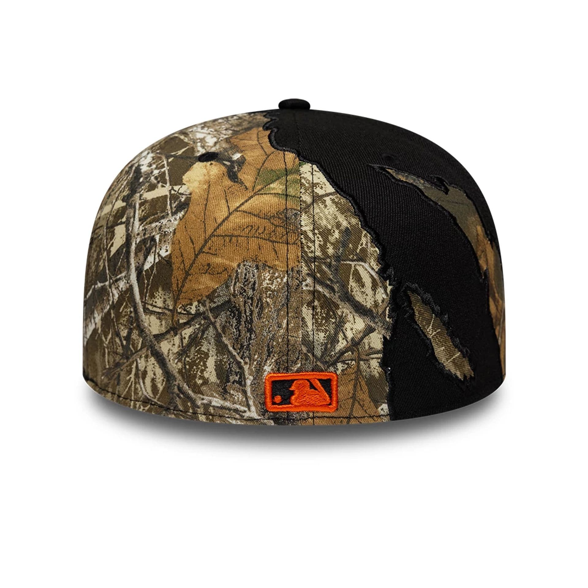 Detroit Tigers MLB Split Realtree Black 59FIFTY A-Frame Fitted Cap - Image 4