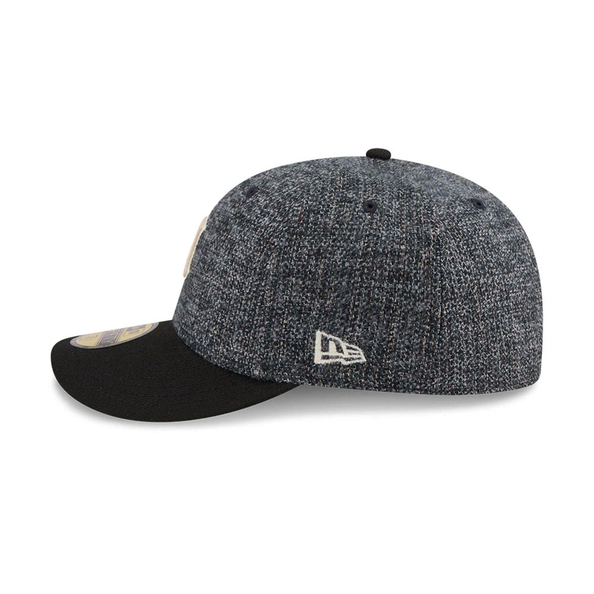 Detroit Tigers MLB Tweedy Cotton Black 59FIFTY Fitted Cap - Image 5