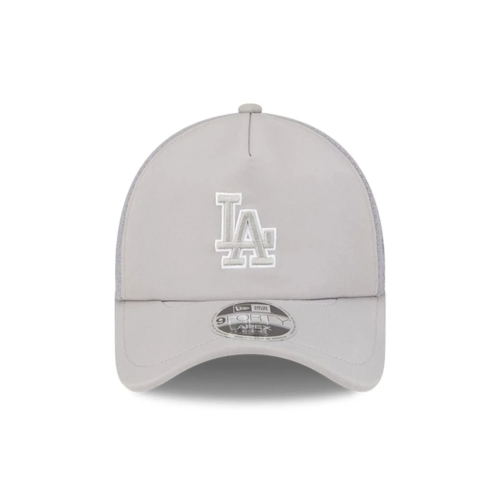 Dodgers MLB Batting Practice 2026 Grey 9FORTY Apex Adjustable Cap - Image 3