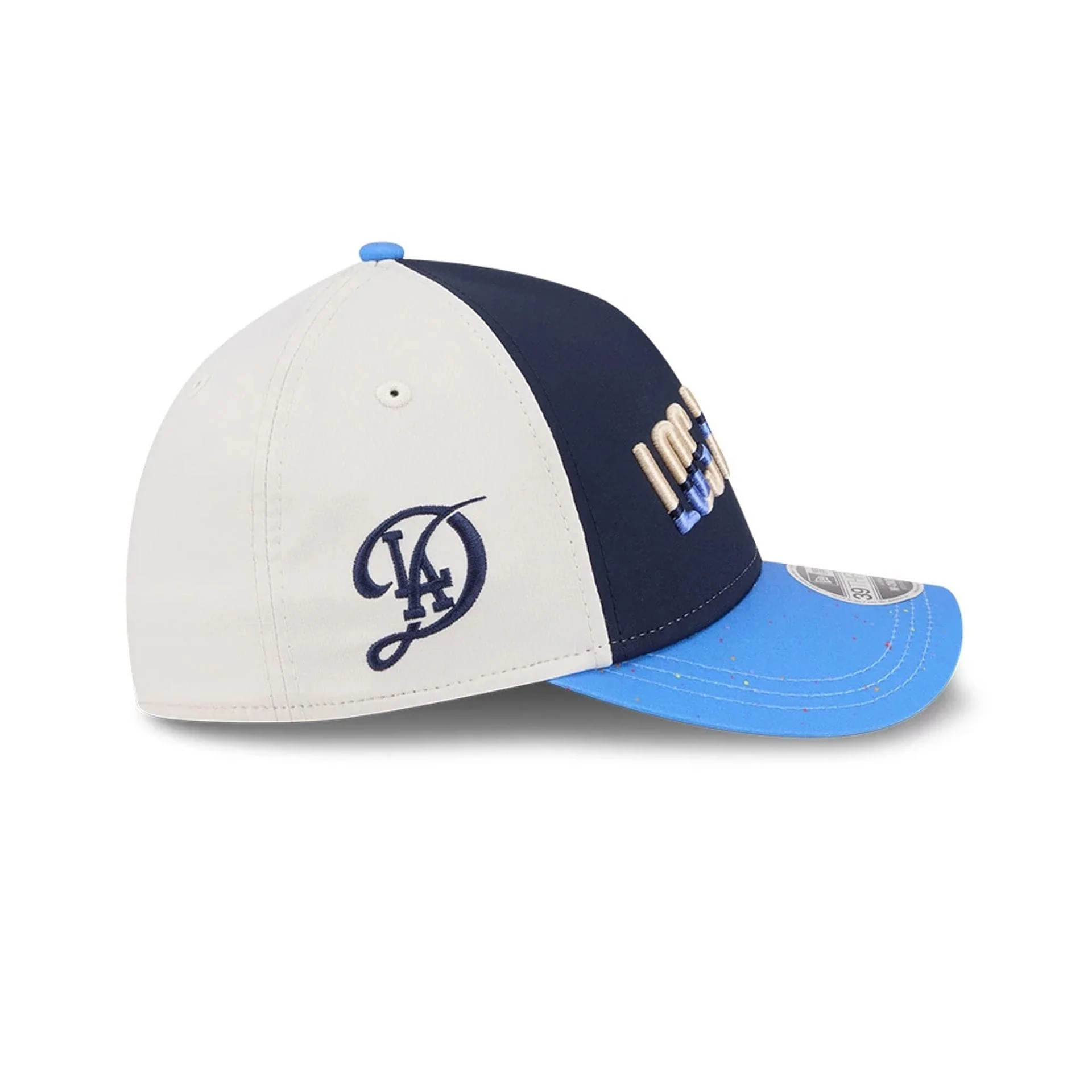 Dodgers MLB City Connect Navy 39THIRTY M-Crown A-Frame Stretch Fit Cap - Image 6