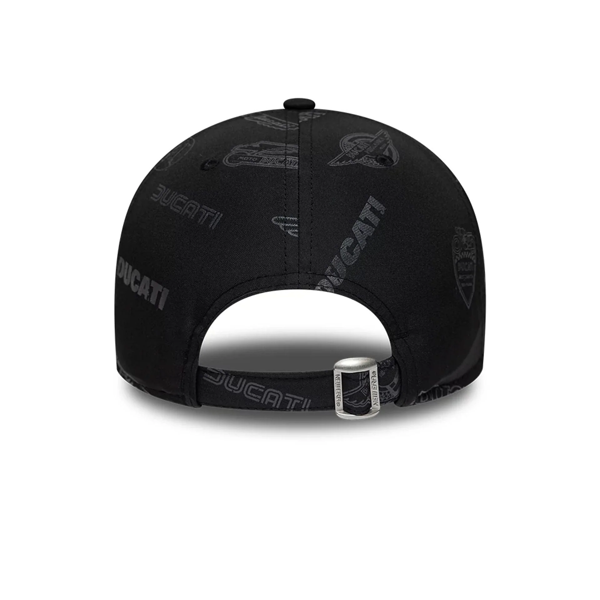 Ducati Motor Logo All Over Print Black 9FORTY Adjustable Cap - Image 4