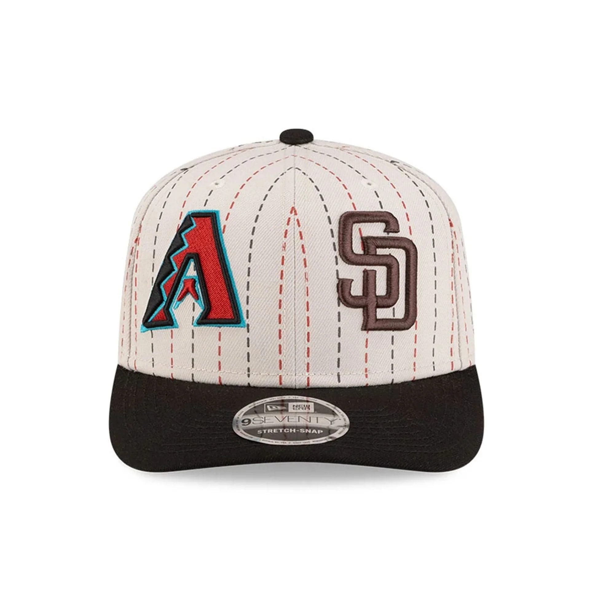 Dueling League MLB Mexico City Series 2026 Light Beige 9SEVENTY Stretch Snap Adjustable Cap - Image 3