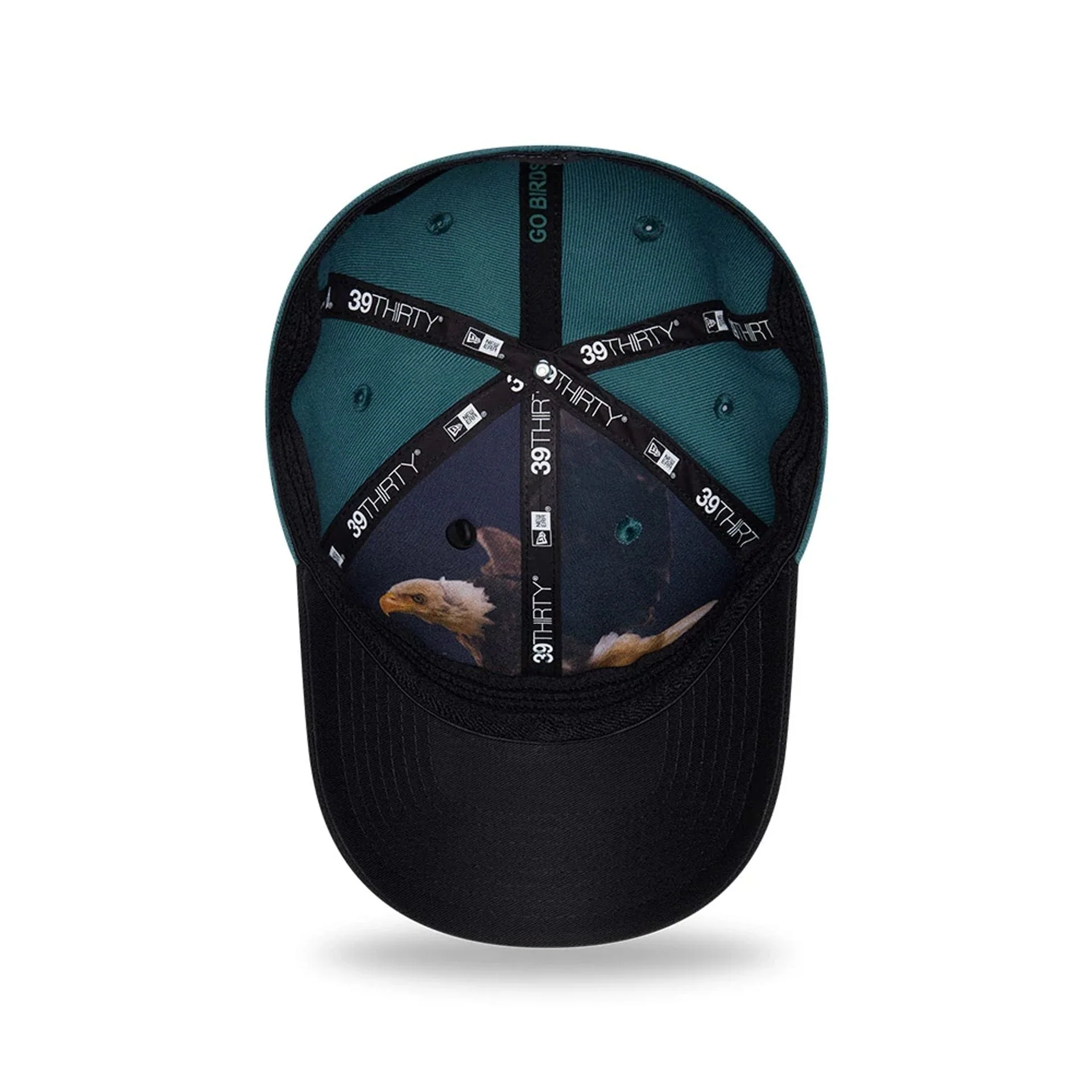 Eagles NFL Draft 2026 Dark Green 39THIRTY M-Crown Stretch Fit Cap - Image 2