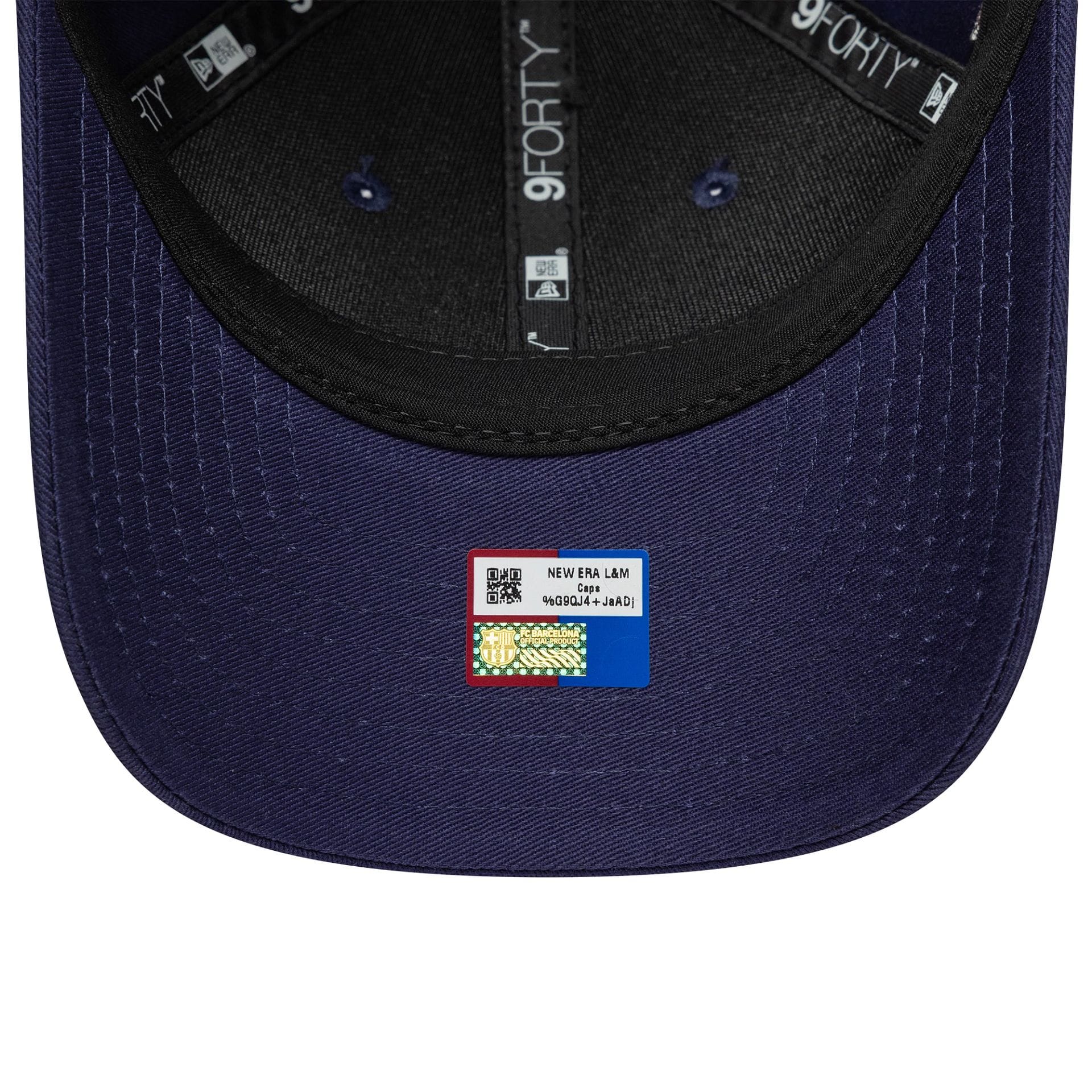 FC Barcelona Youth Graphic Navy 9FORTY M-Crown Adjustable Cap - Image 6